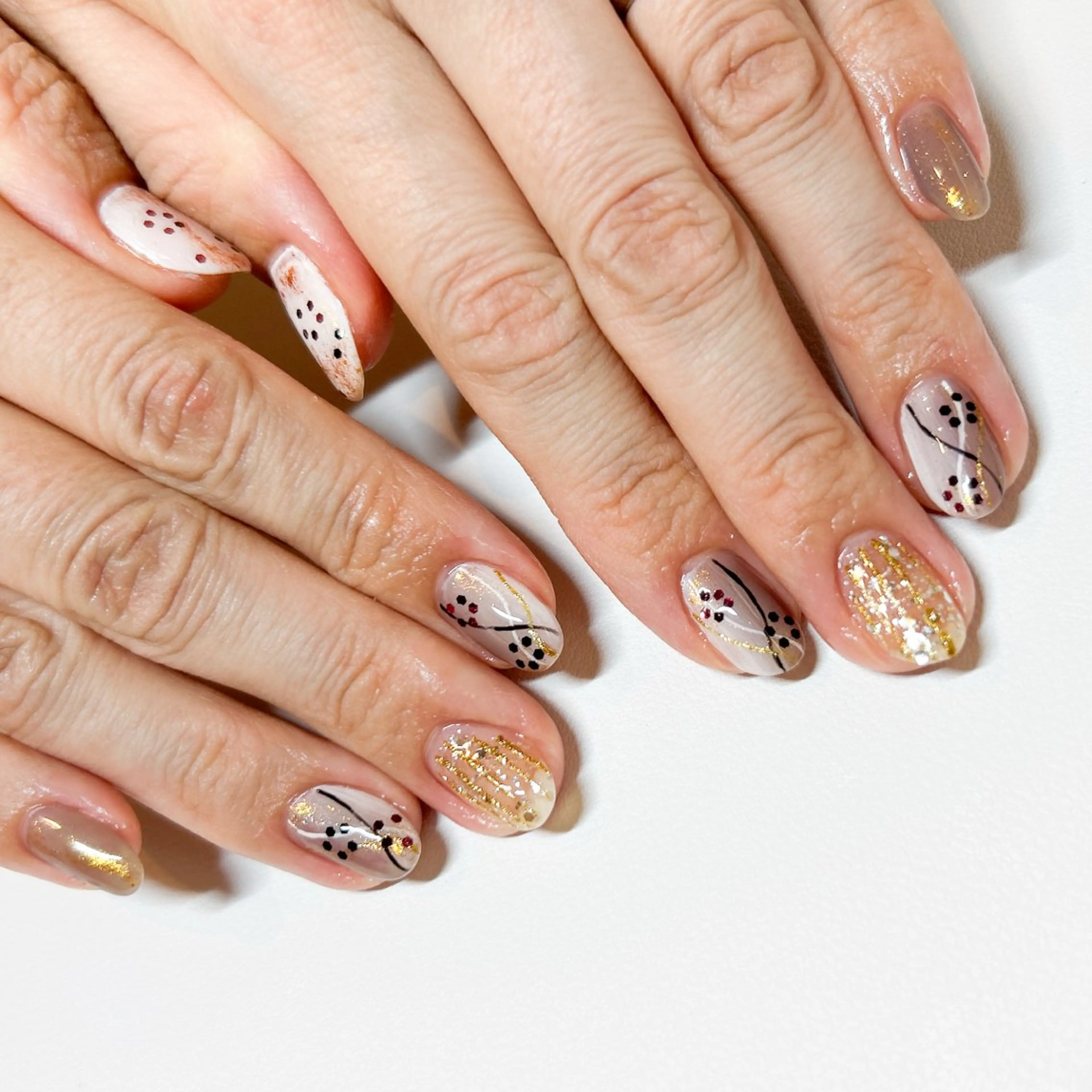 ネイル ハンドネイル 頑張る女性の味方✴︎ M.i　nail ♡のネイルデザイン