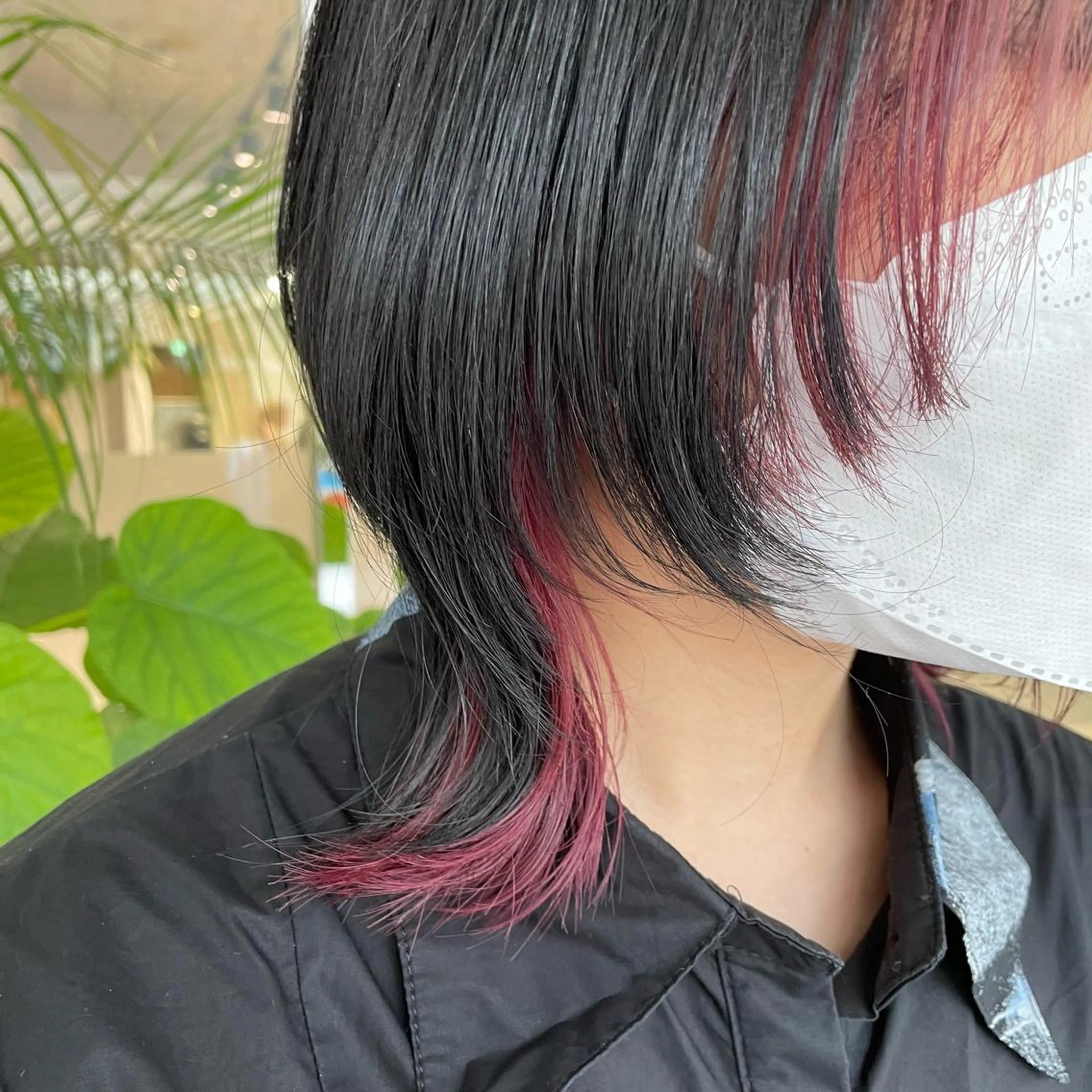 カラー インナーカラー ヘアカラー ピンクカラー🎀/ ミルクティー🍼花音のヘアスタイル