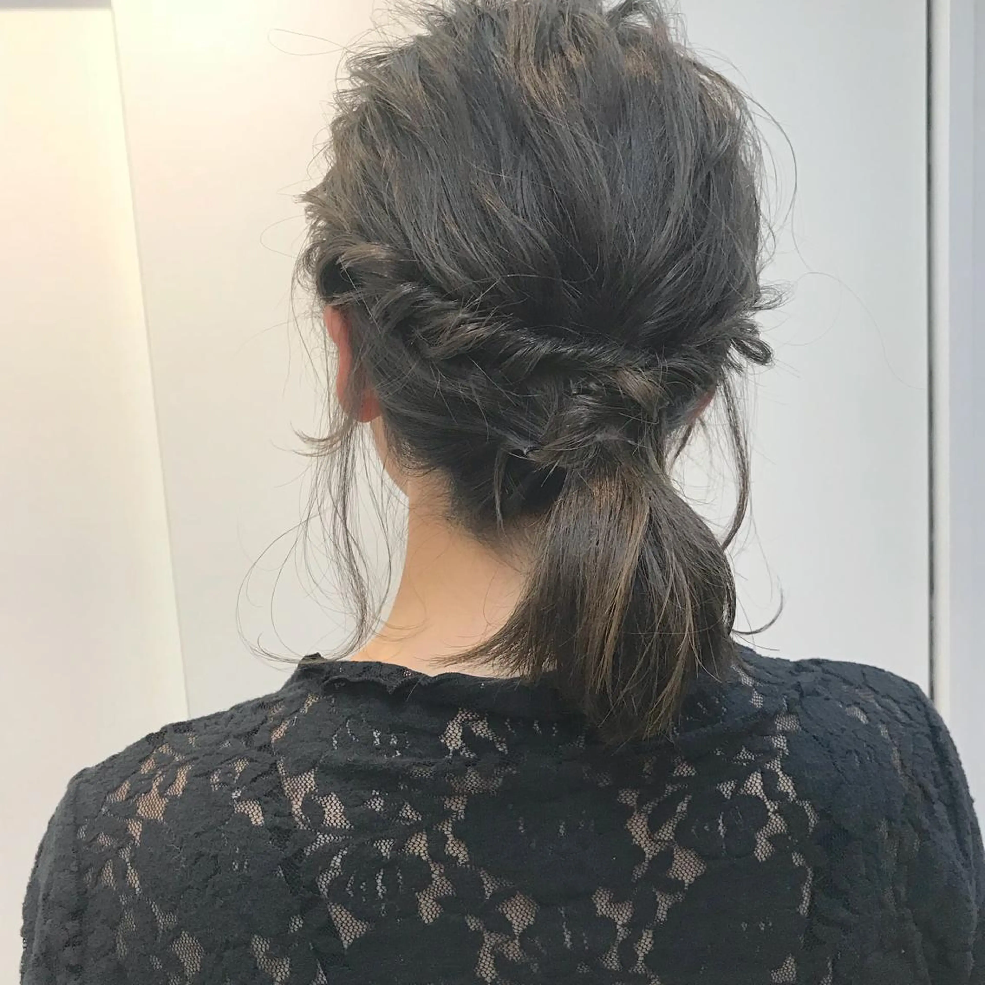 ヘアアレンジ クニモトハルナ ボブ/柔らかカラーのヘアスタイル