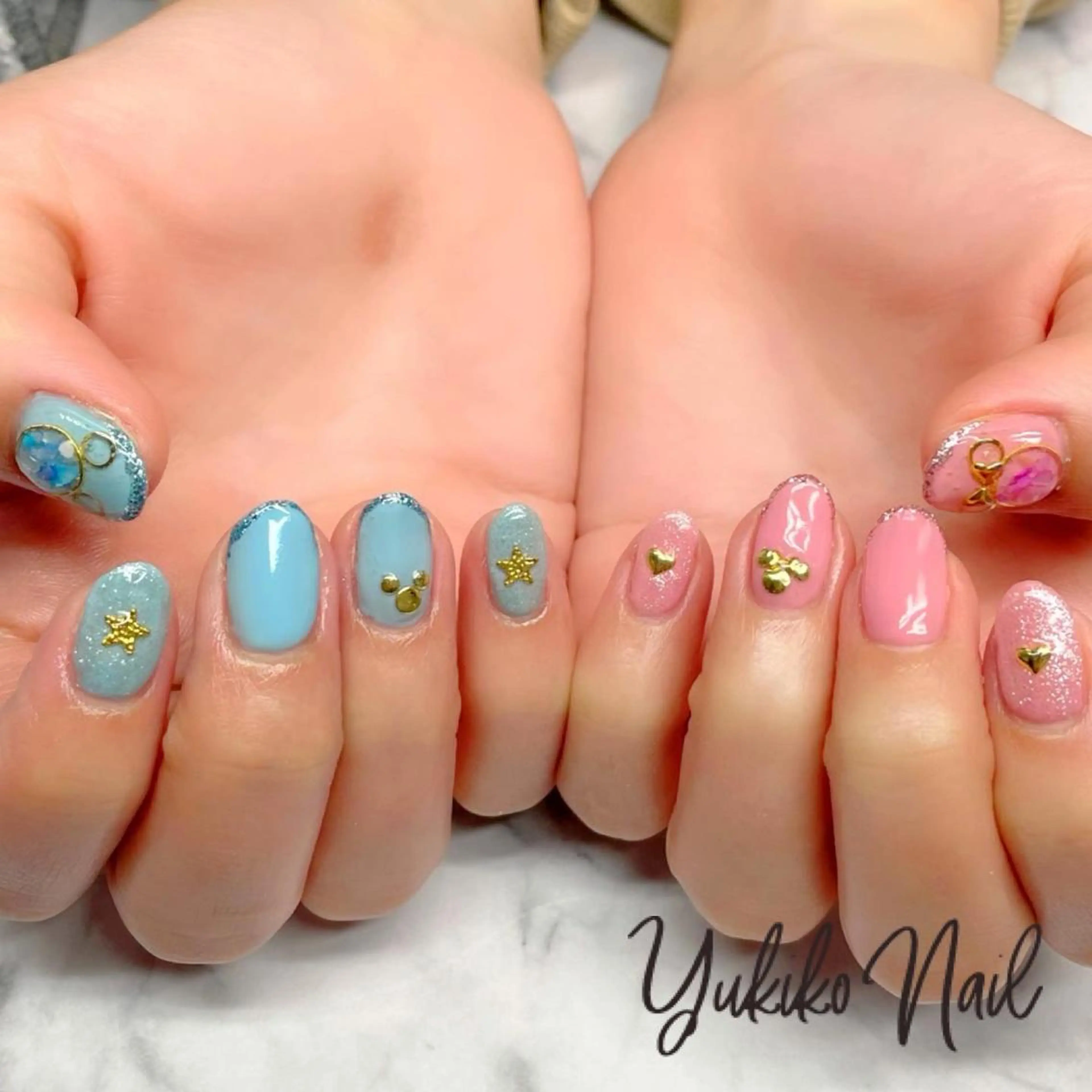 ネイル 持ち込み ハンドネイル ユキコ ネイルのネイルデザイン