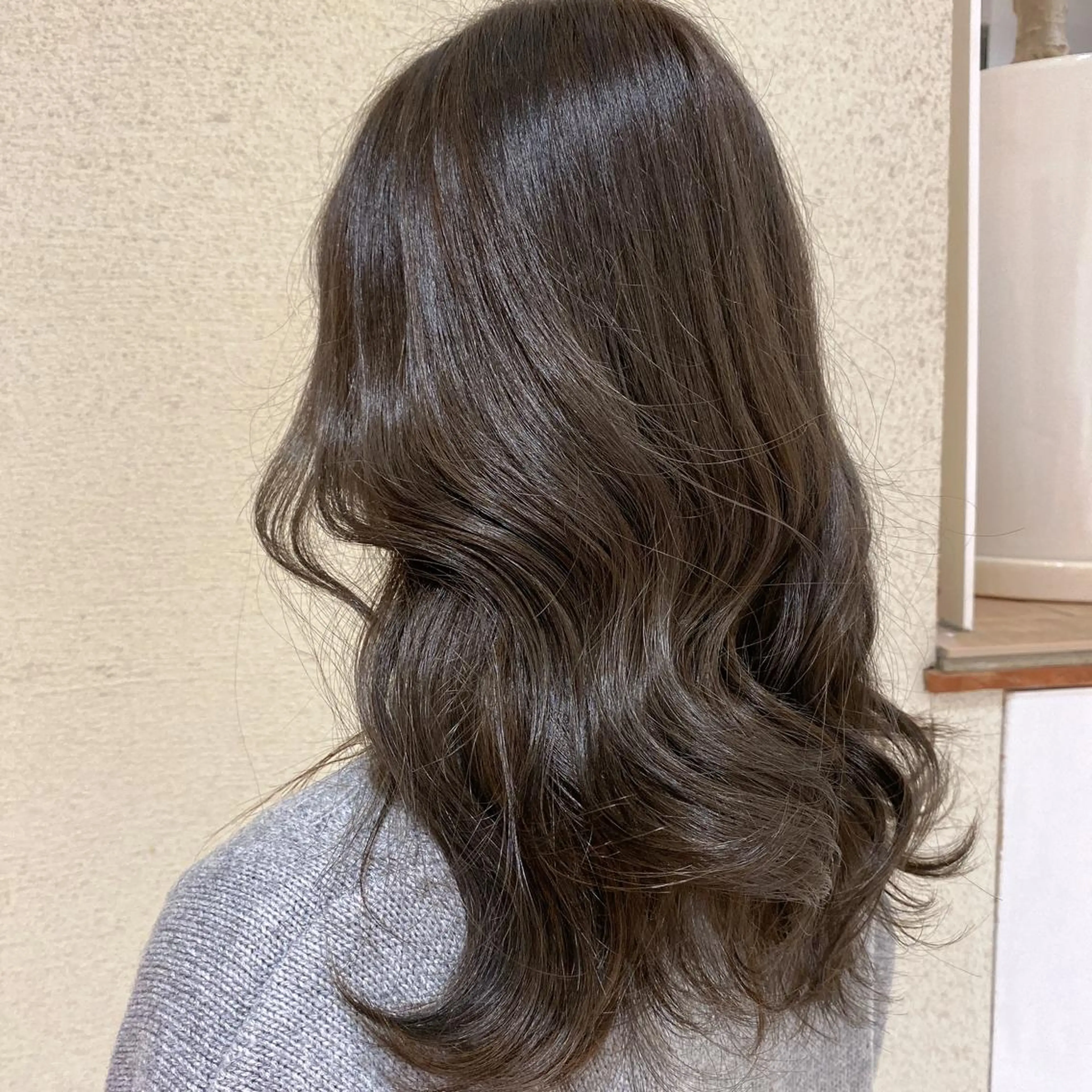 カラー ヘアカラー 竹内 優来のヘアスタイル