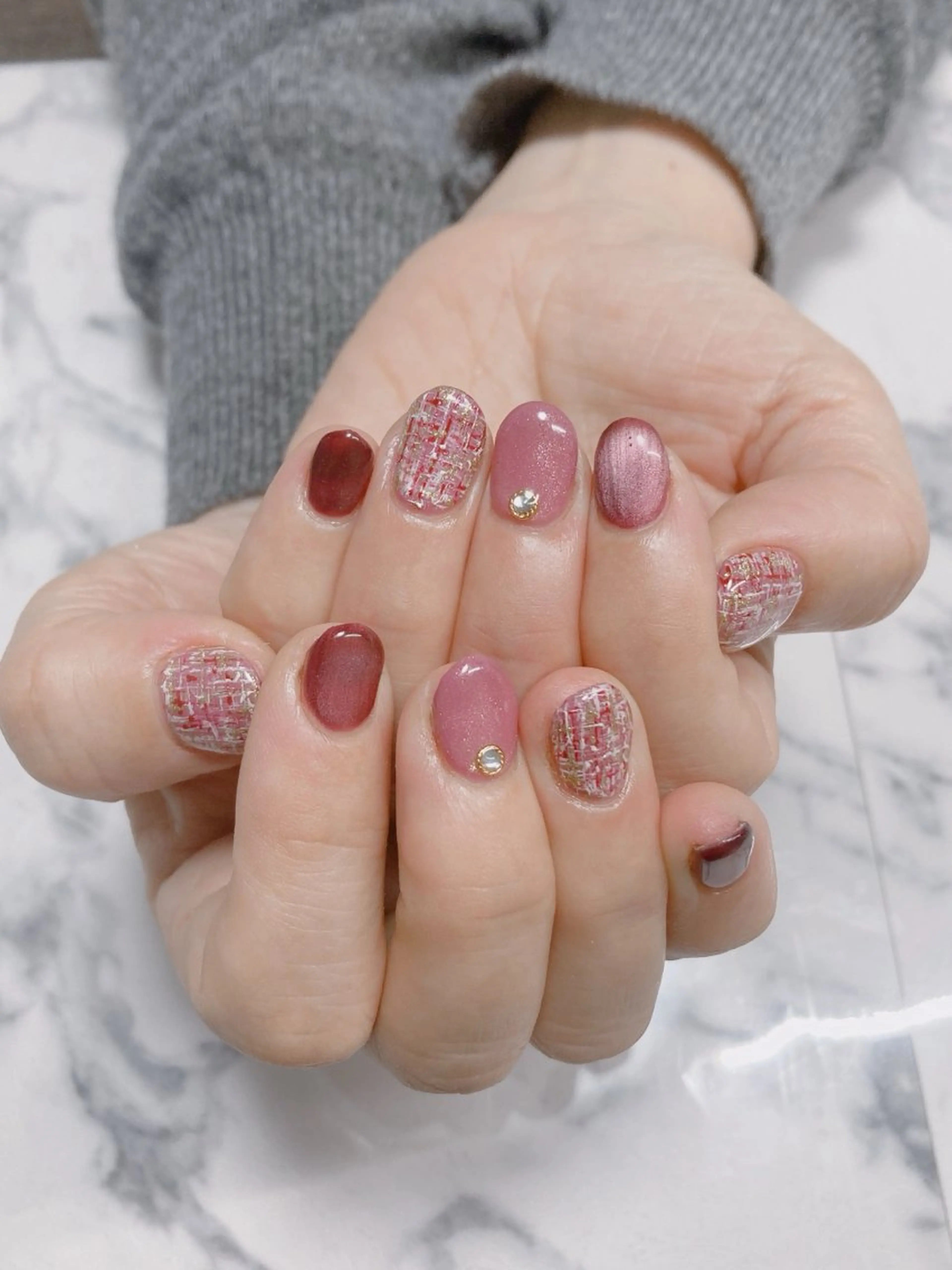 ネイル ハンドネイル 古川 里美のネイルデザイン