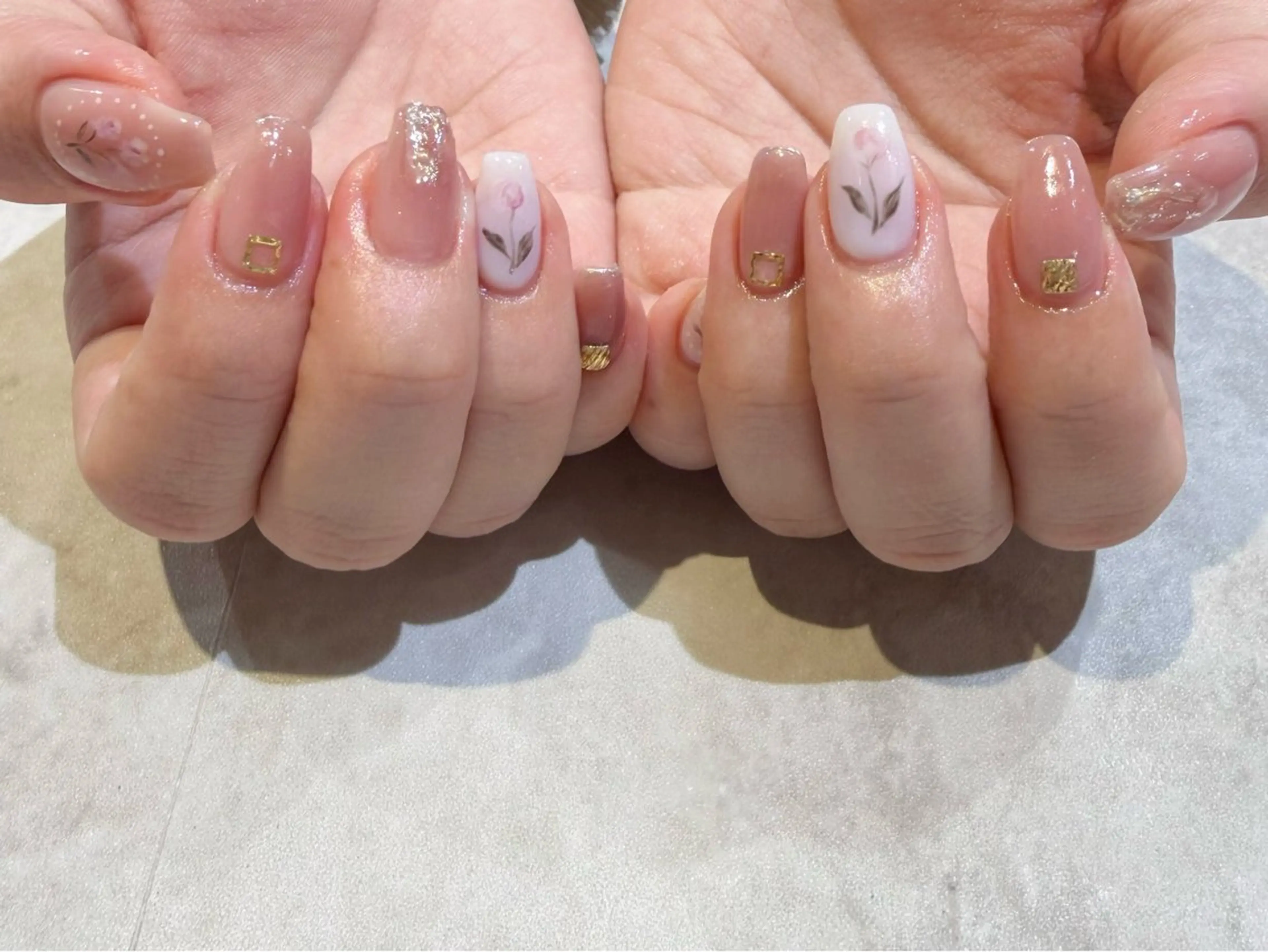 ネイル 舞田 苑香のネイルデザイン