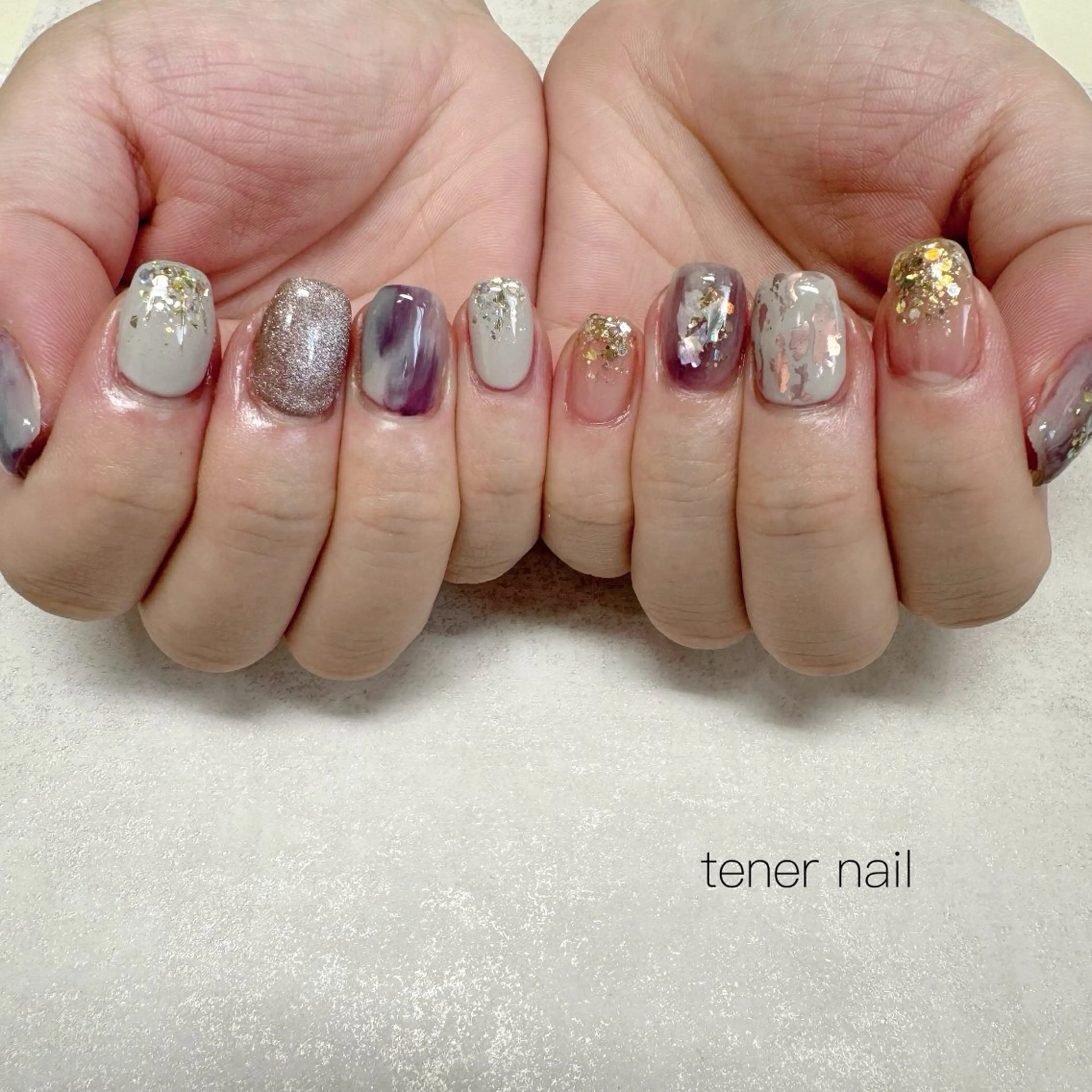 ネイル ニュアンスネイル ハンドネイル テネルネイル tener nailのネイルデザイン