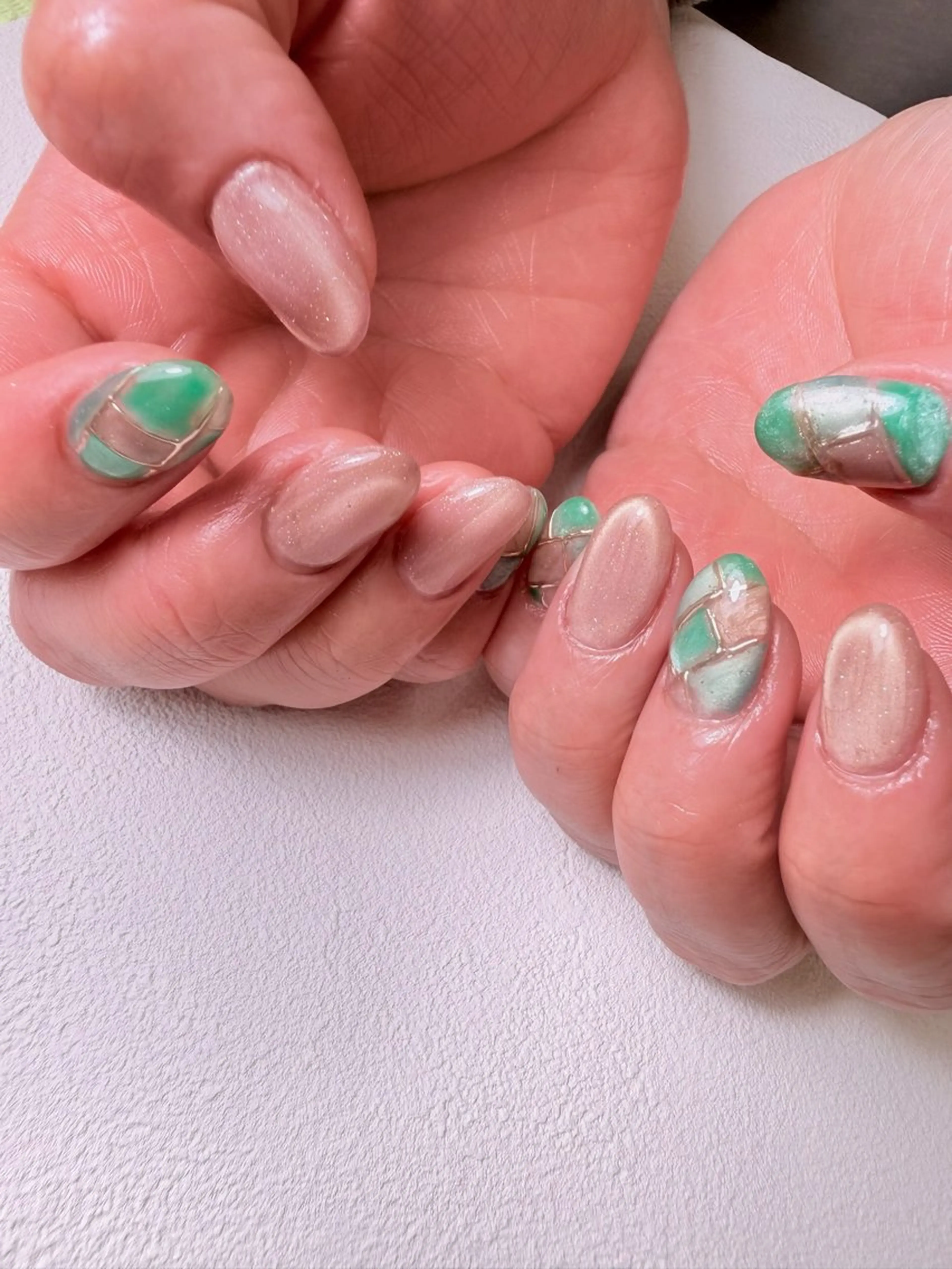 ネイル ハンドネイル cosmic nailのネイルデザイン