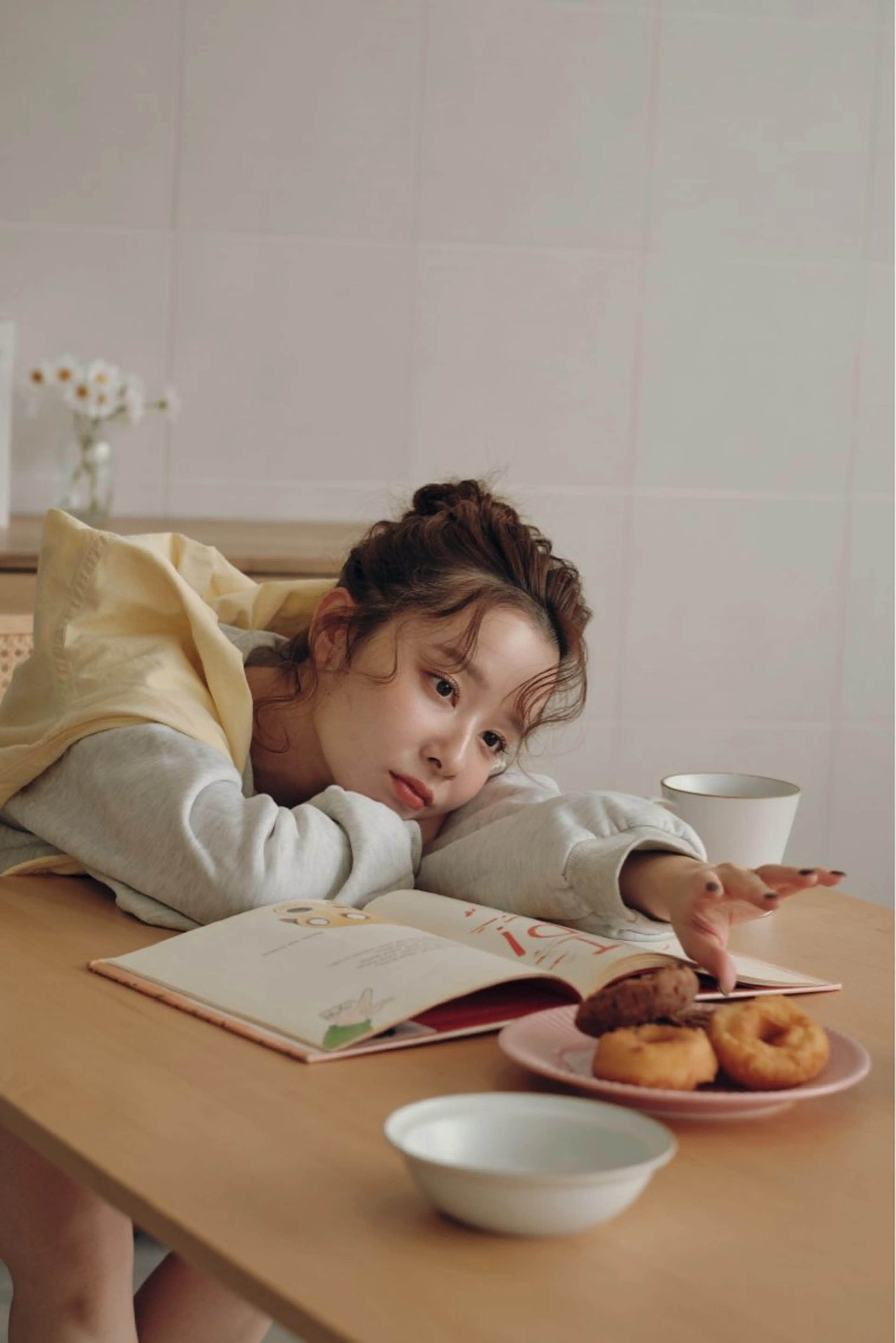 ロング カラー カット ヘアカラー トリートメント ENIF 大島 芽生のヘアスタイル