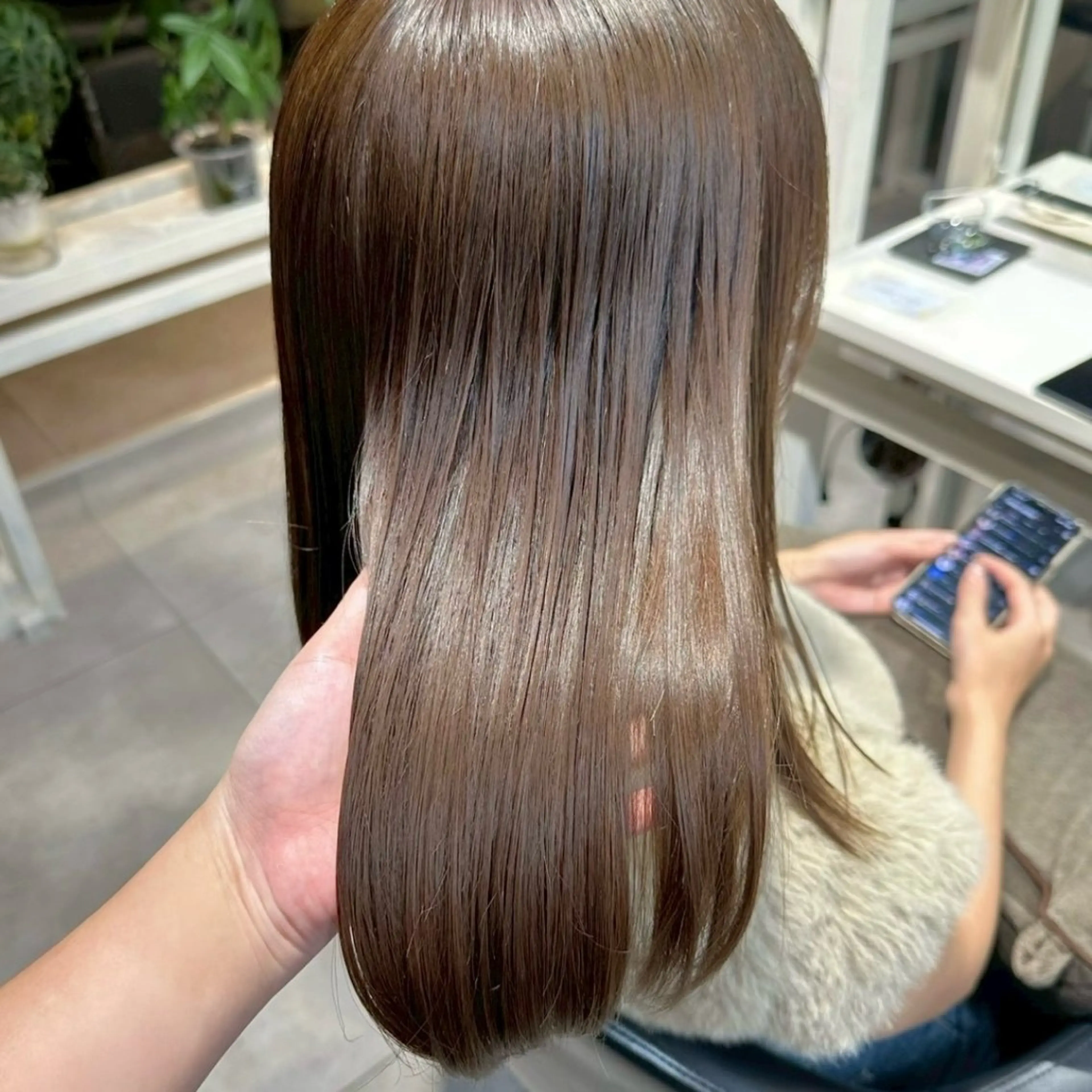 ロング カラー ヘアカラー トリートメント 🎀愛されモテ カラー🎀/moeのヘアスタイル