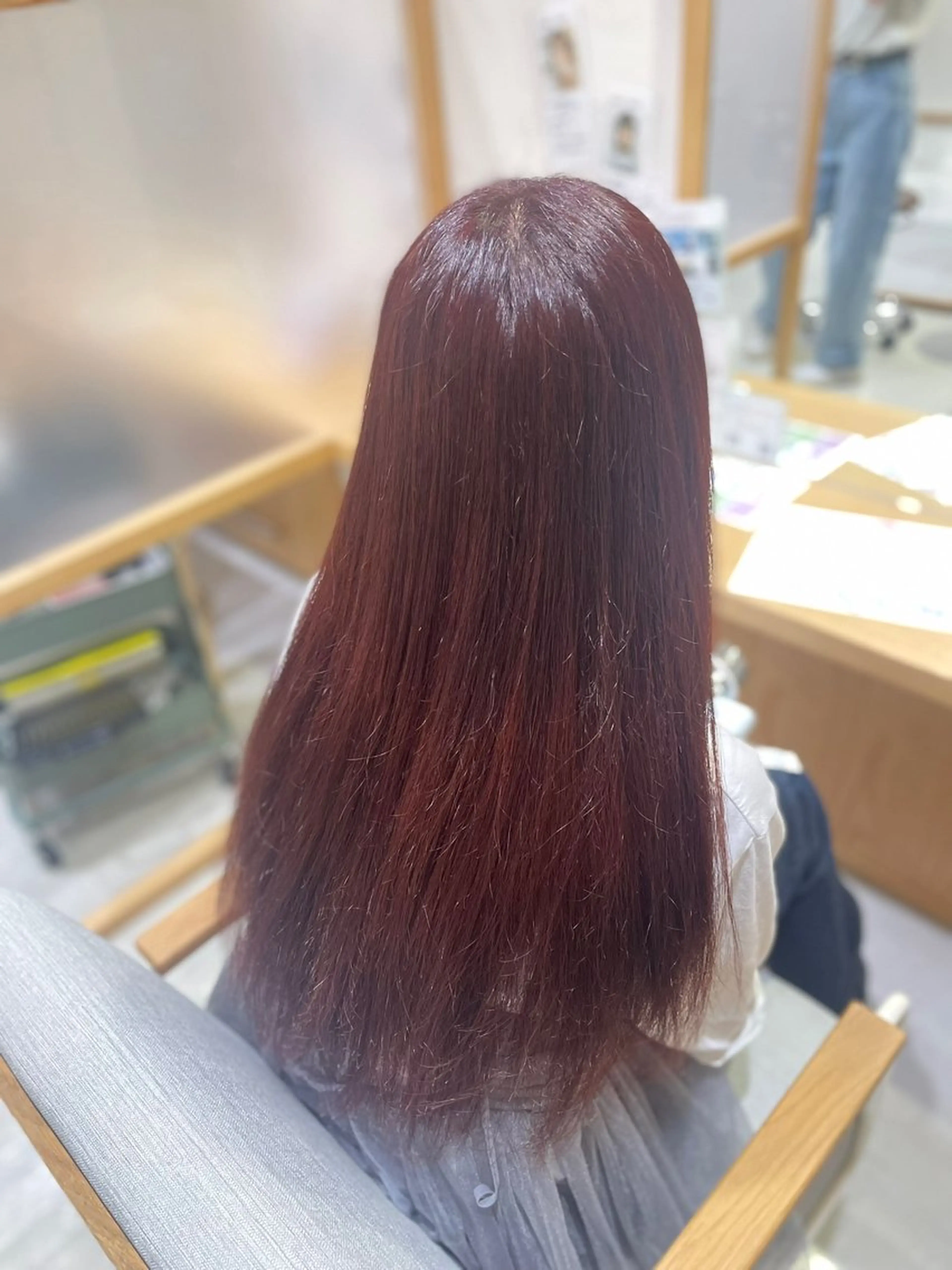 ロング カラー ブリーチ ブリーチなしカラー Spin hair烏丸店所属・🌟Spinhair 福永えいみ🌙*.｡のヘアスタイル