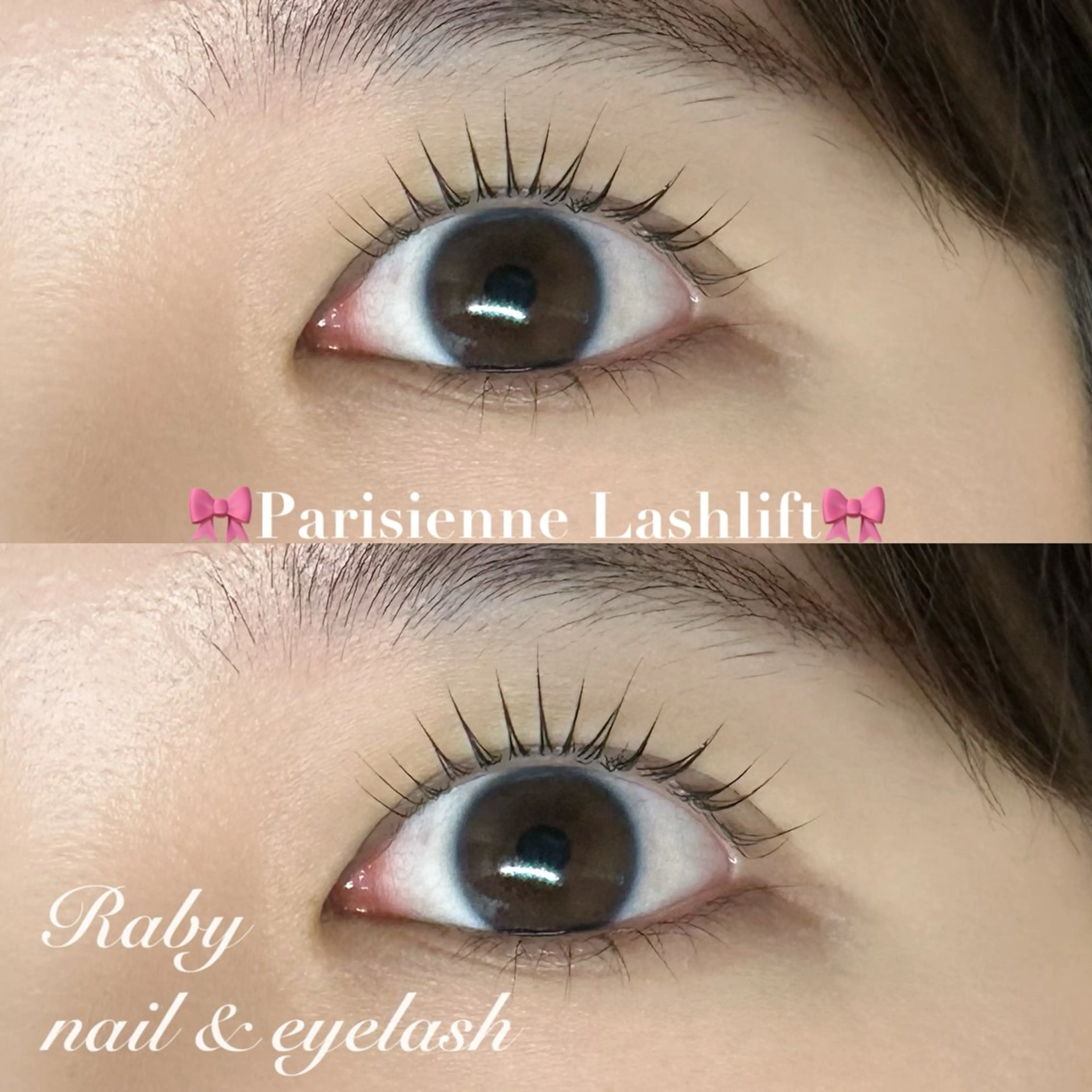 マツエク・マツパ パリジェンヌラッシュリフト マツパ Raby tomokaのマツエク・マツパデザイン