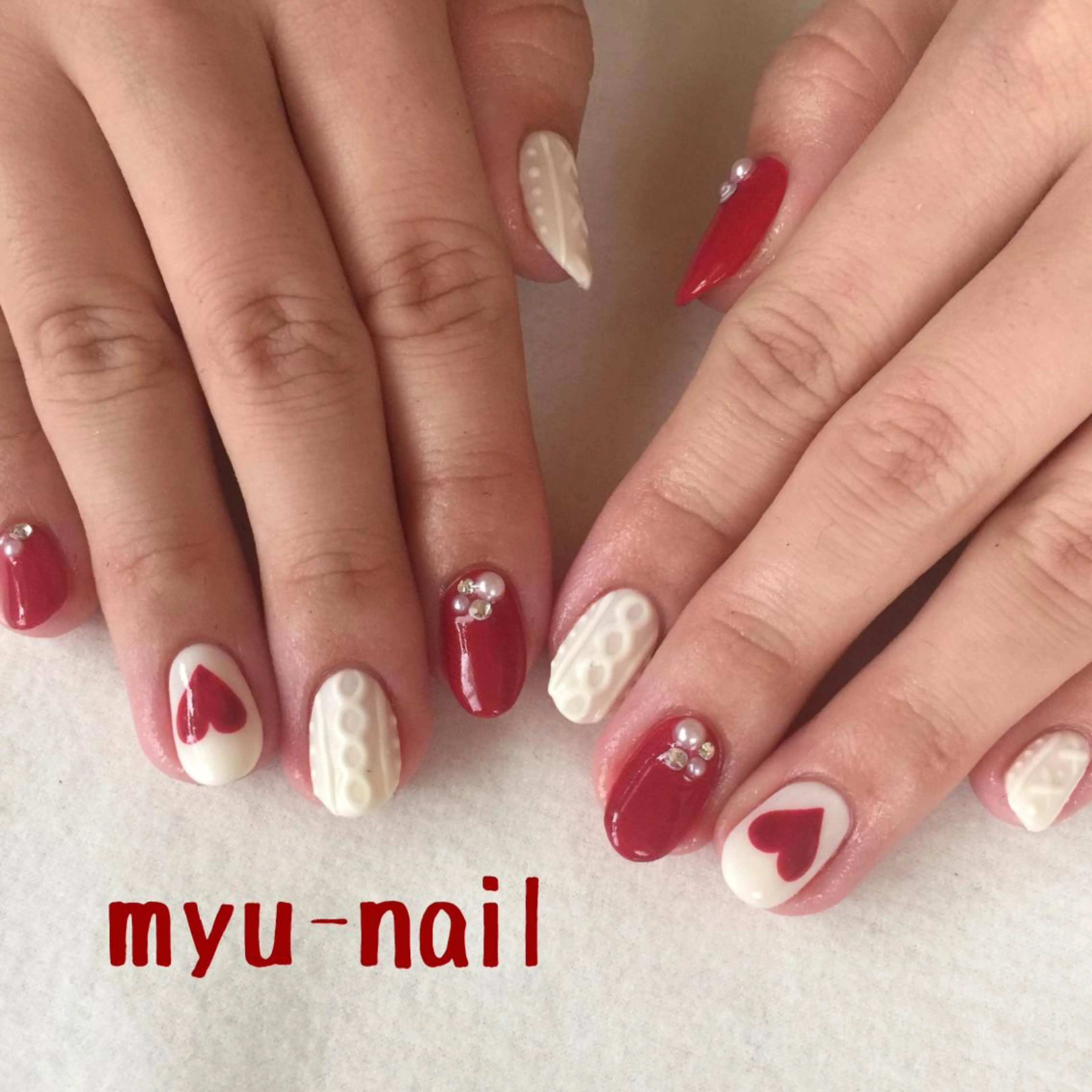 ネイル ハンドネイル ホームサロン myu-nailのネイルデザイン