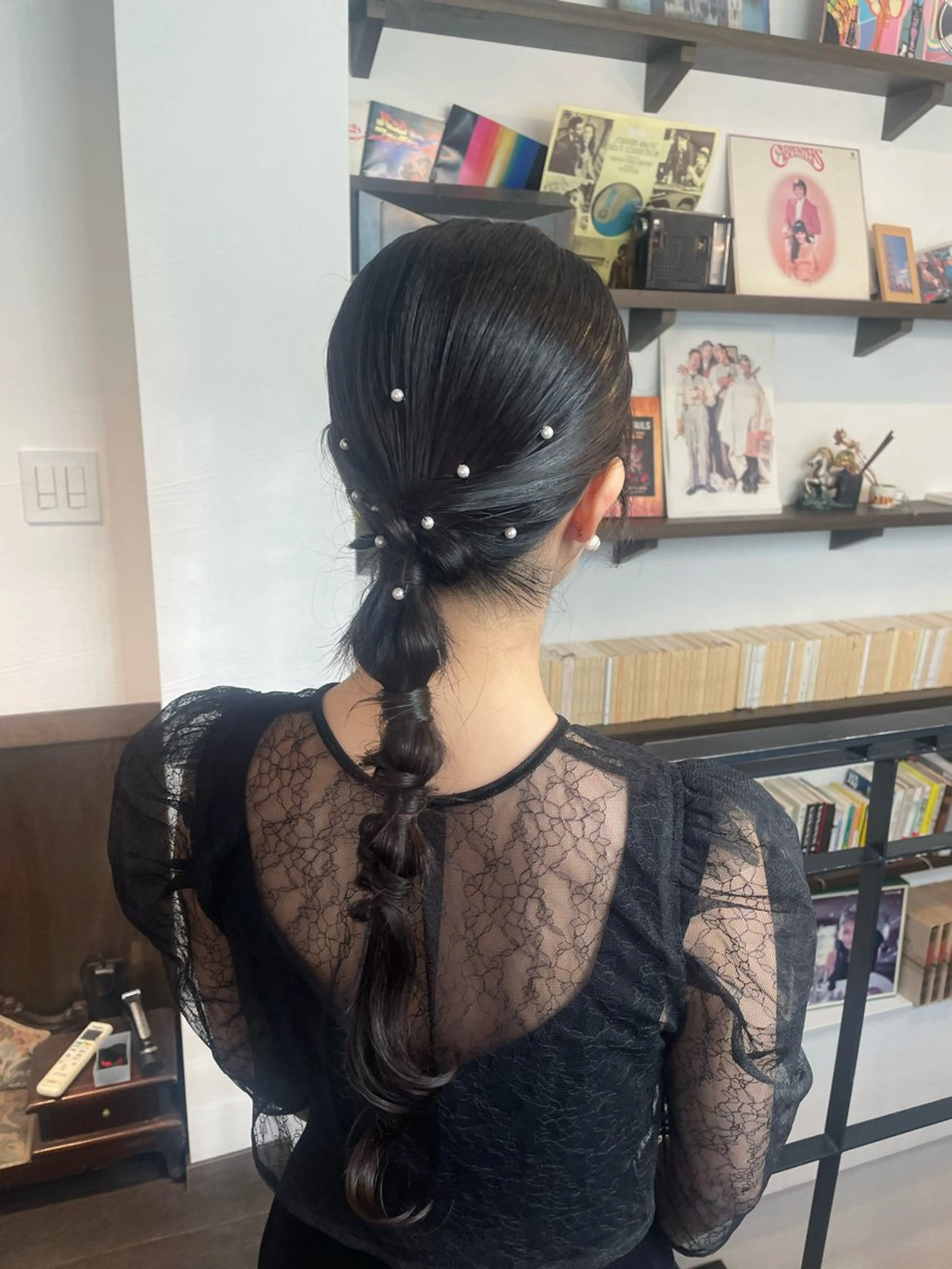 ヘアアレンジ ヘアセット リ ノのヘアスタイル