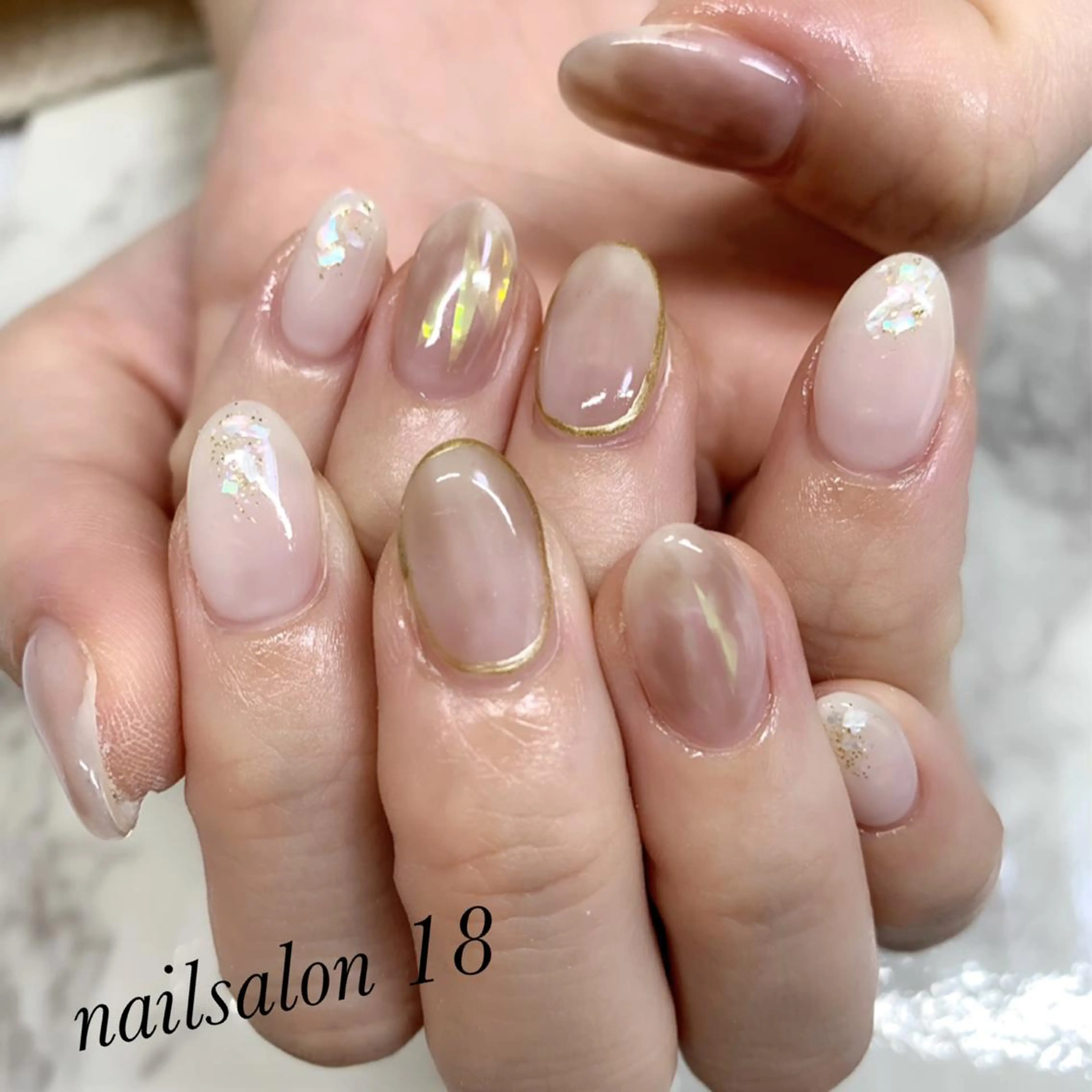 メンズ ネイル nail salon 18.のネイルデザイン