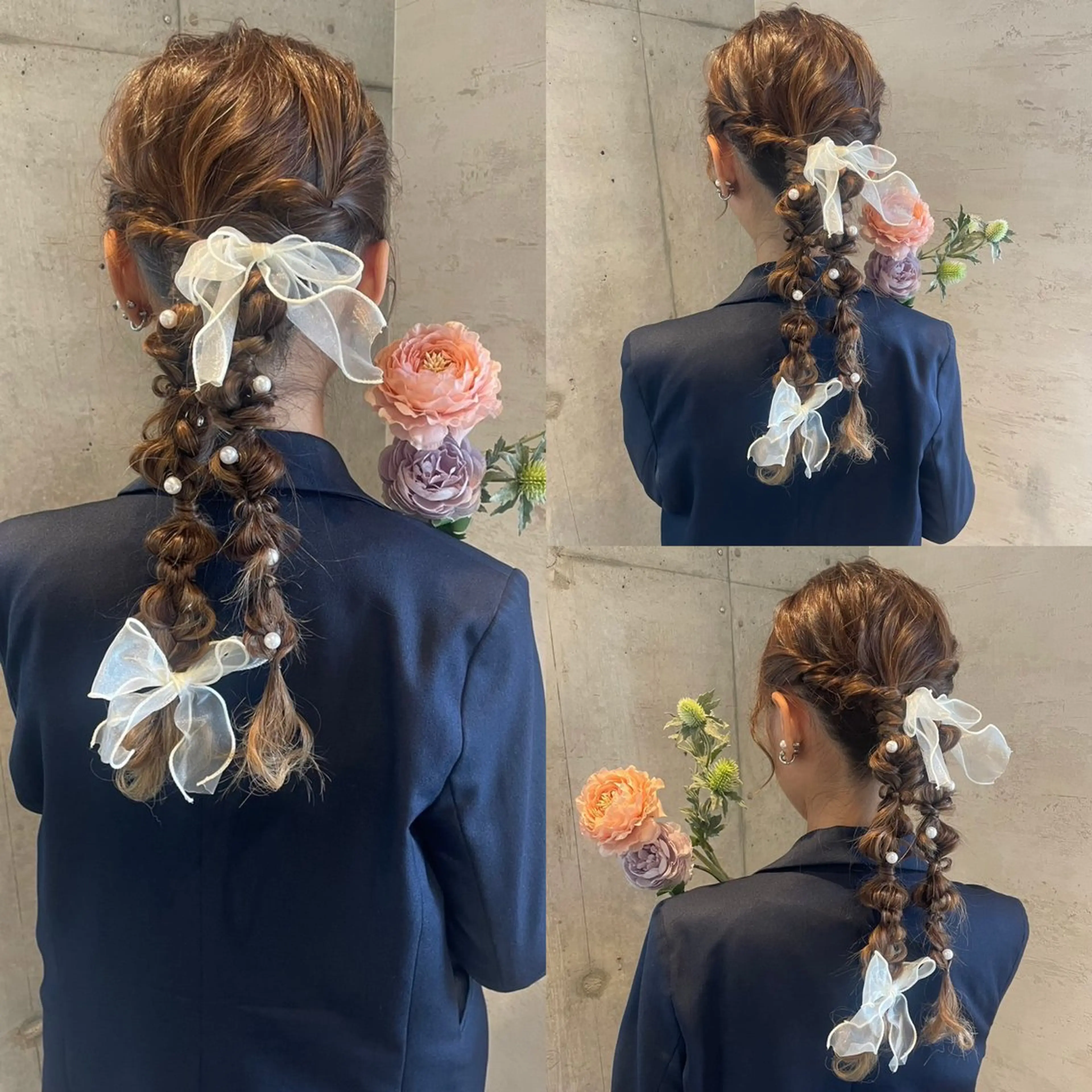 ロング ヘアアレンジ 美髪× ヘアセット✨Araiのヘアスタイル