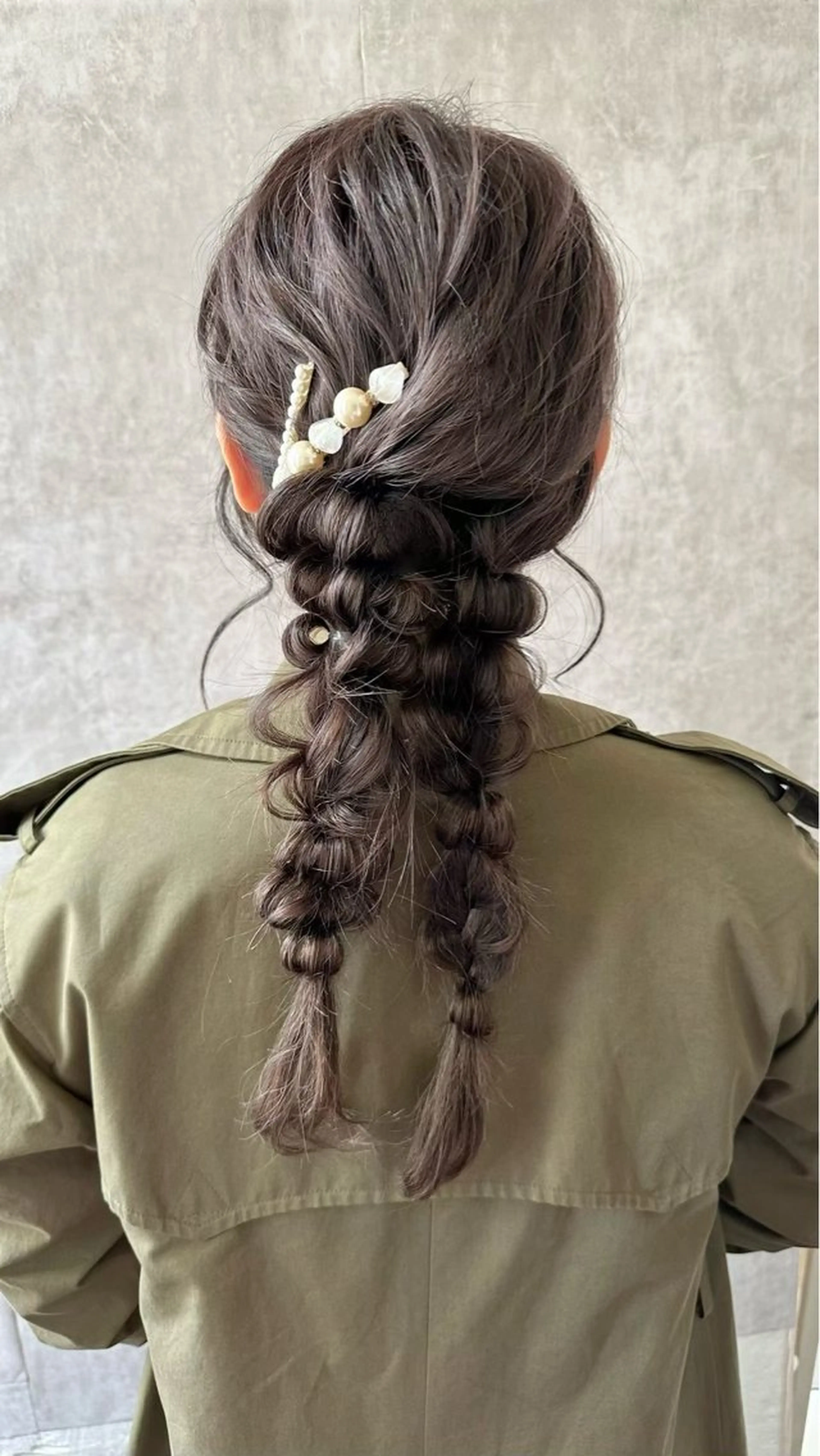 ヘアアレンジ 結婚式・ブライダル 🍑カラー 🥣横浜／トレンドのヘアスタイル