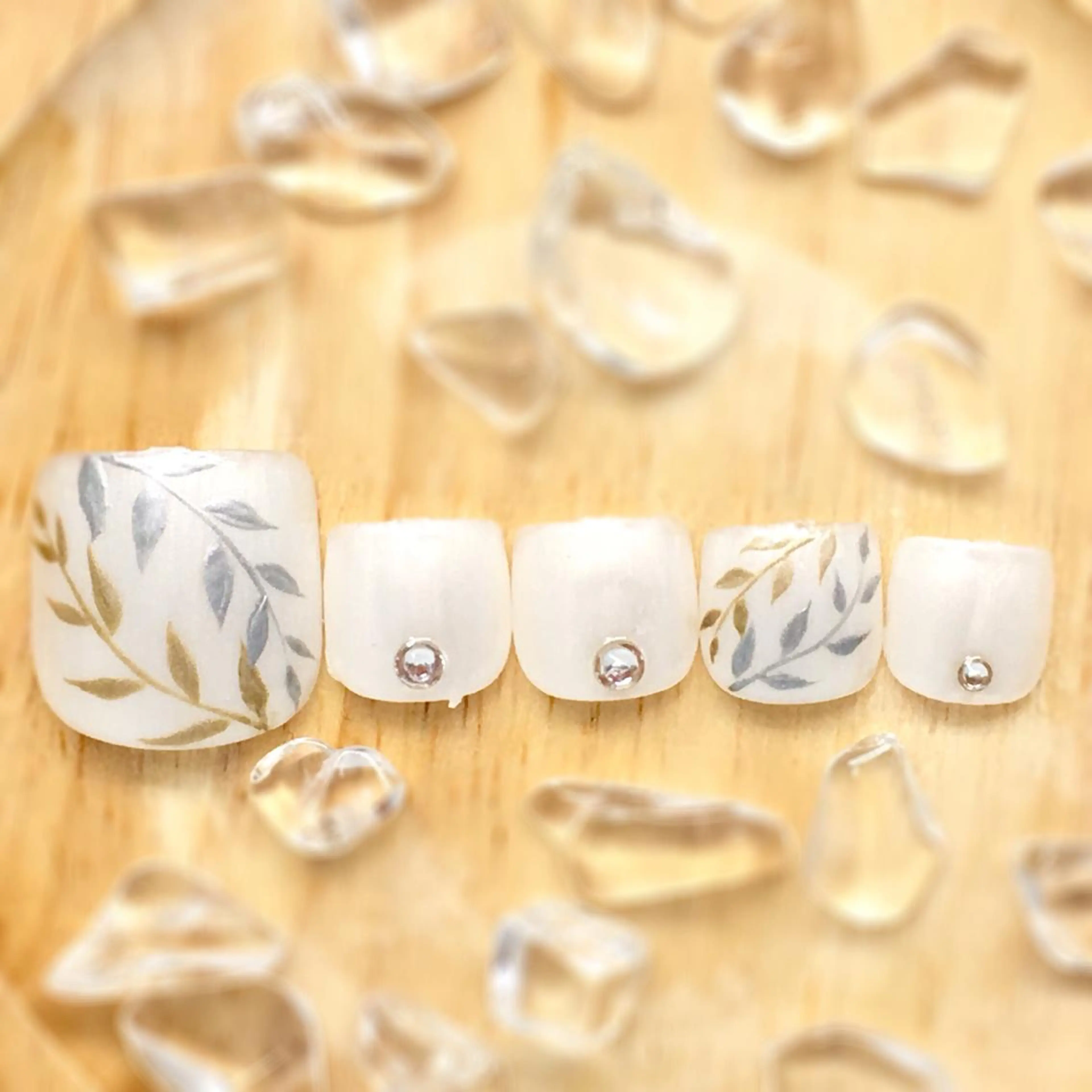 ネイル シンプルネイル フットネイル private nail salon papii所属・papii☆ kurodaのネイルデザイン