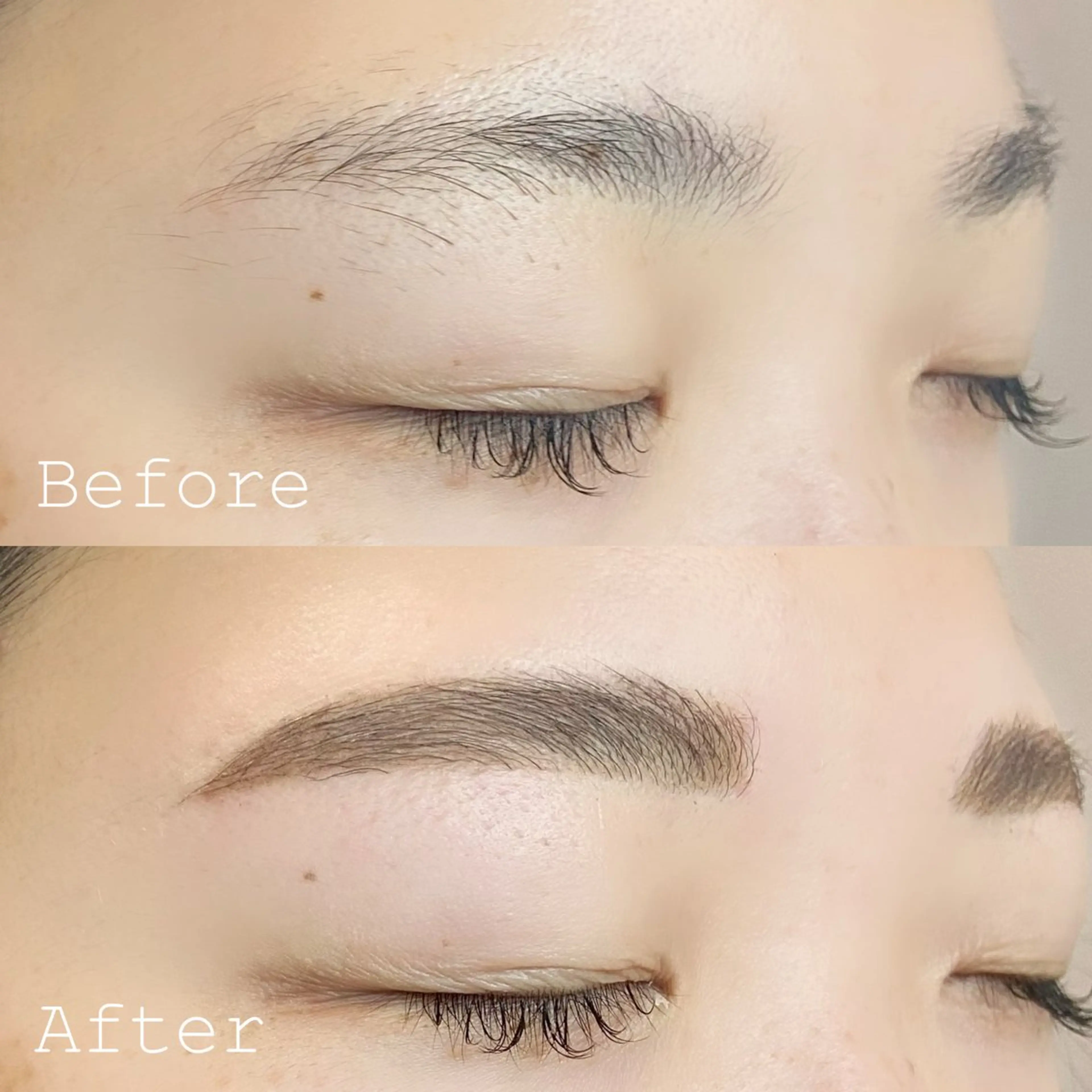 当日限定！アイブロウwaxの写真