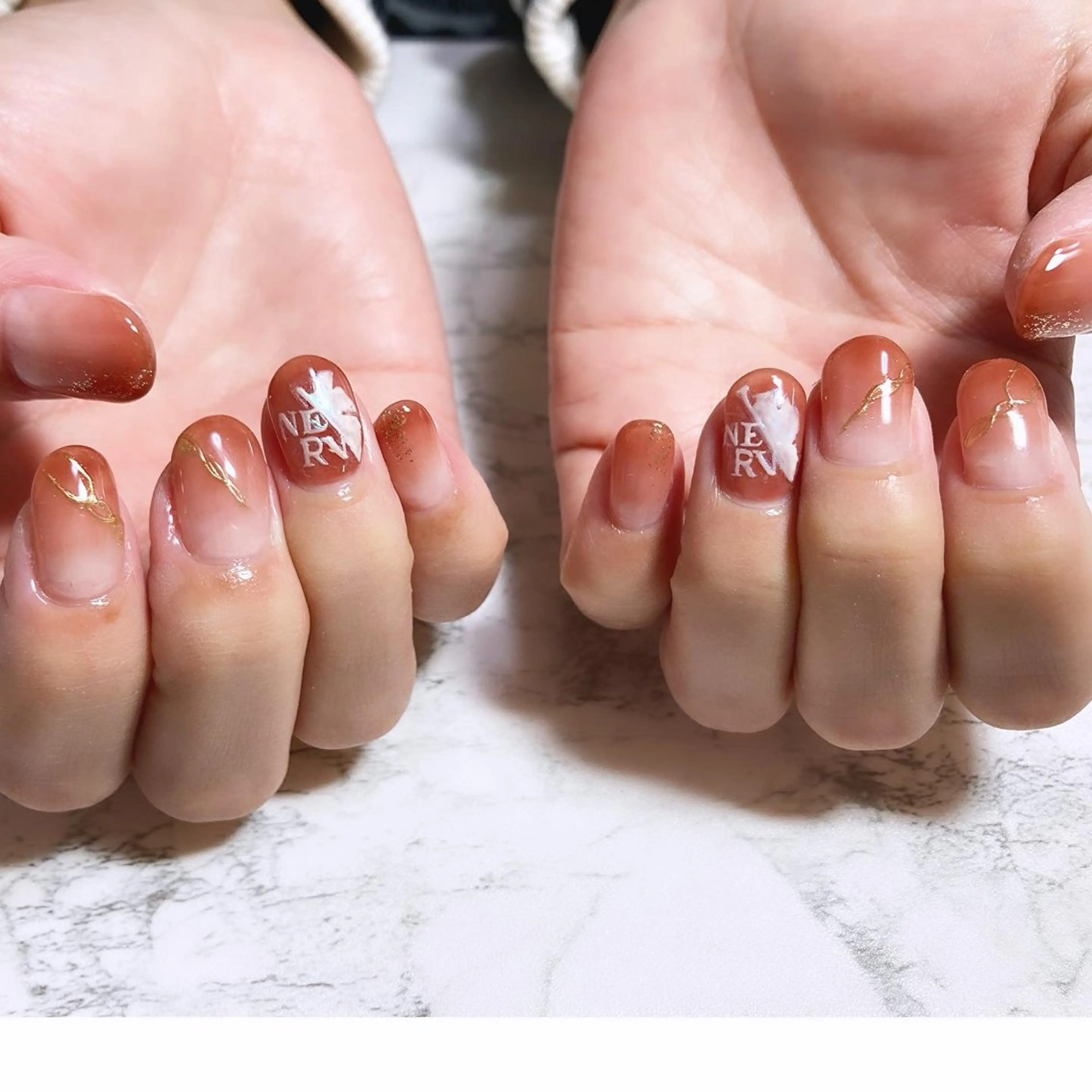 ネイル 手書きが得意🖌️ Y’s  nailのネイルデザイン