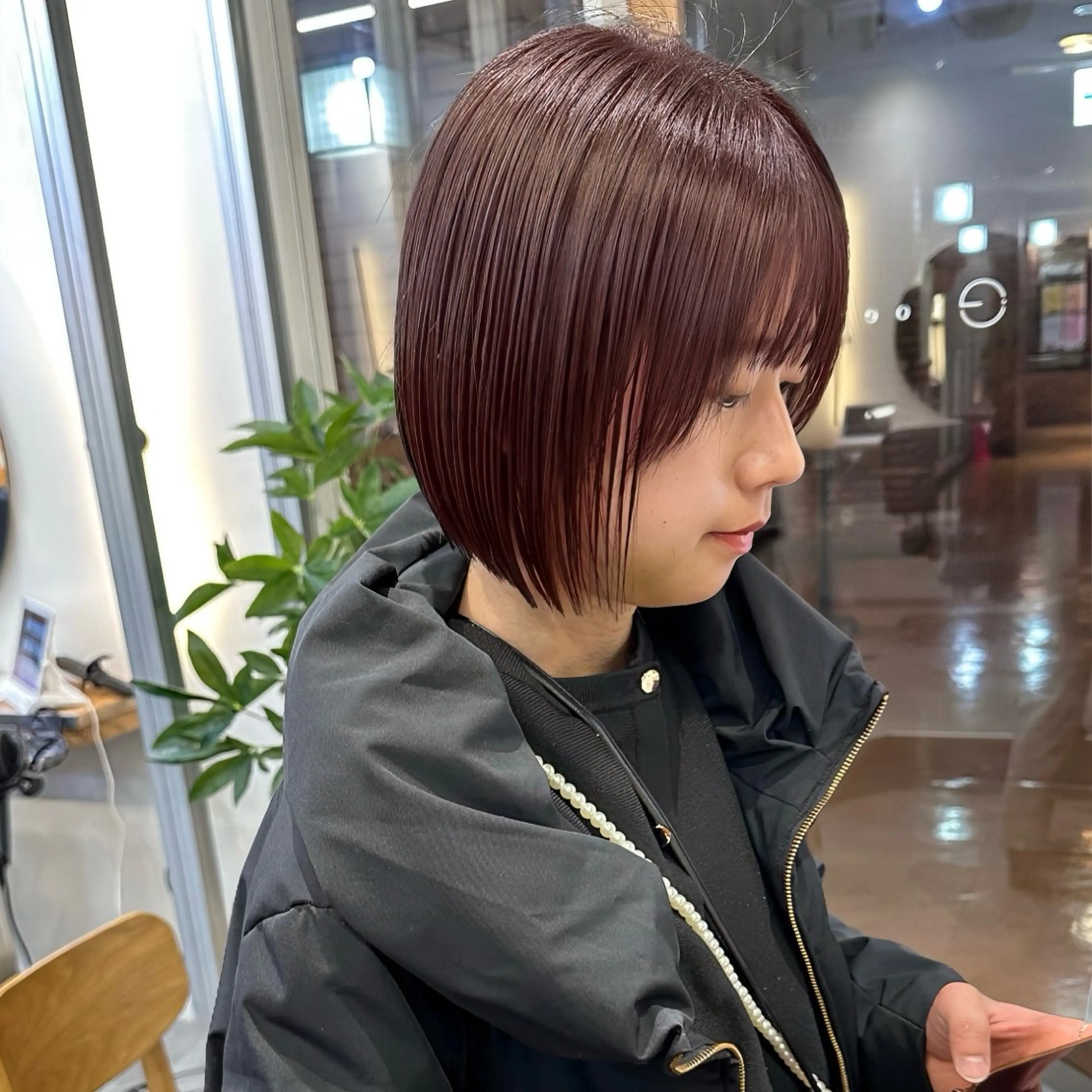 ショート カラー 🍃ユウミ/大阪 梅田/ナチュラル🍃のヘアスタイル