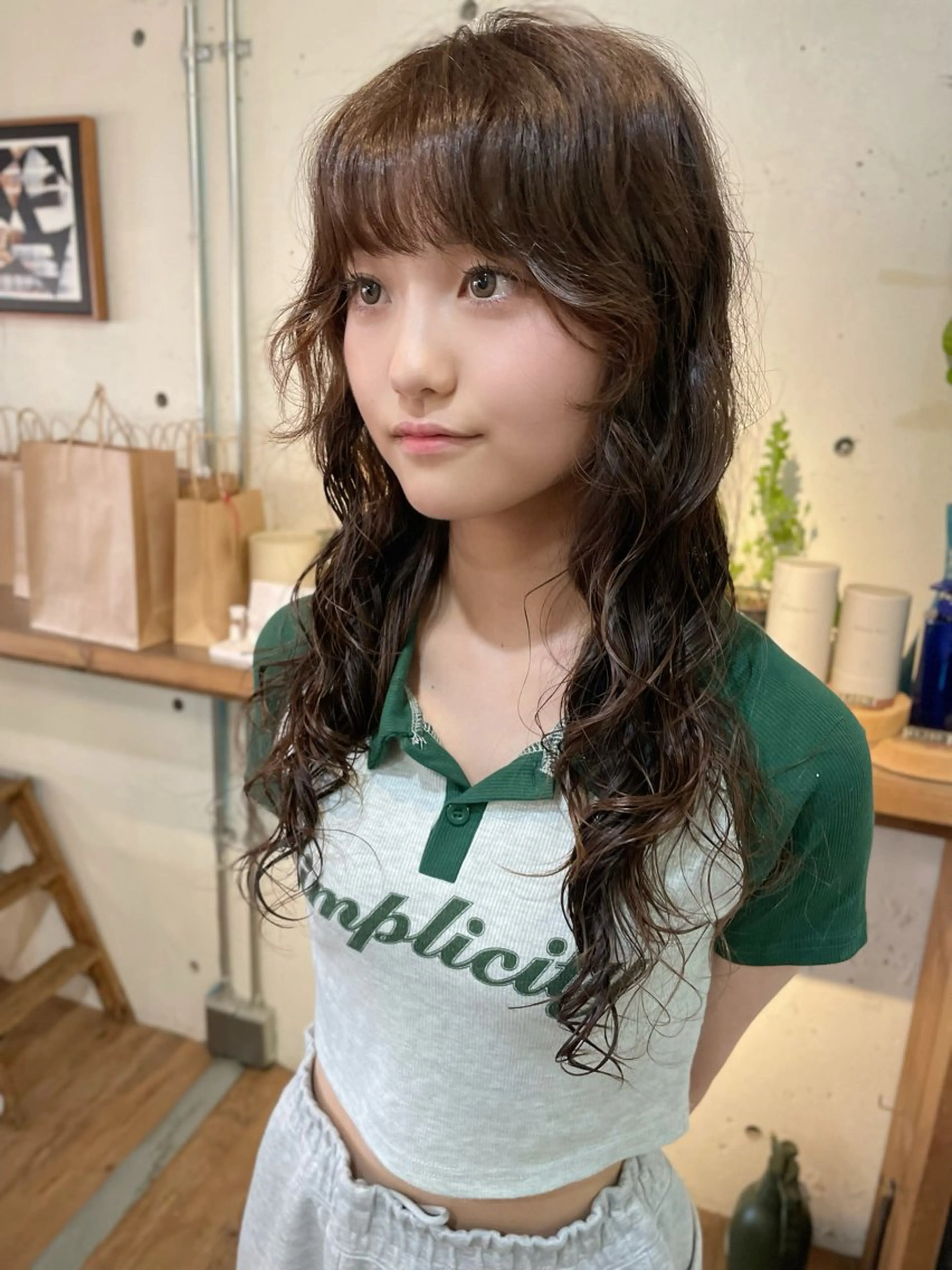 ロング パーマ YUKI 新宿カット パーマ/カラーのヘアスタイル