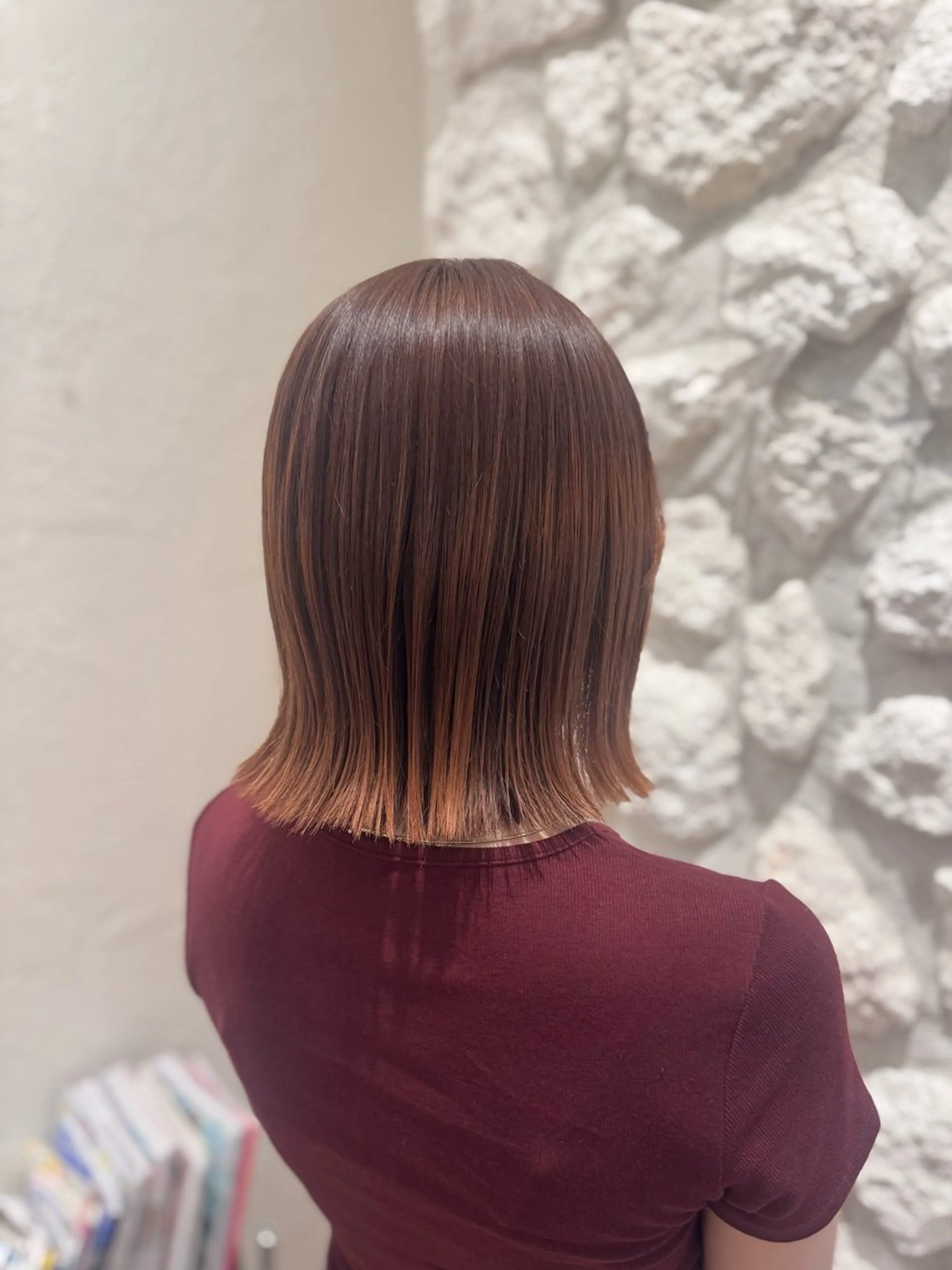 ミディアム カラー kanako 🦋🫧のヘアスタイル