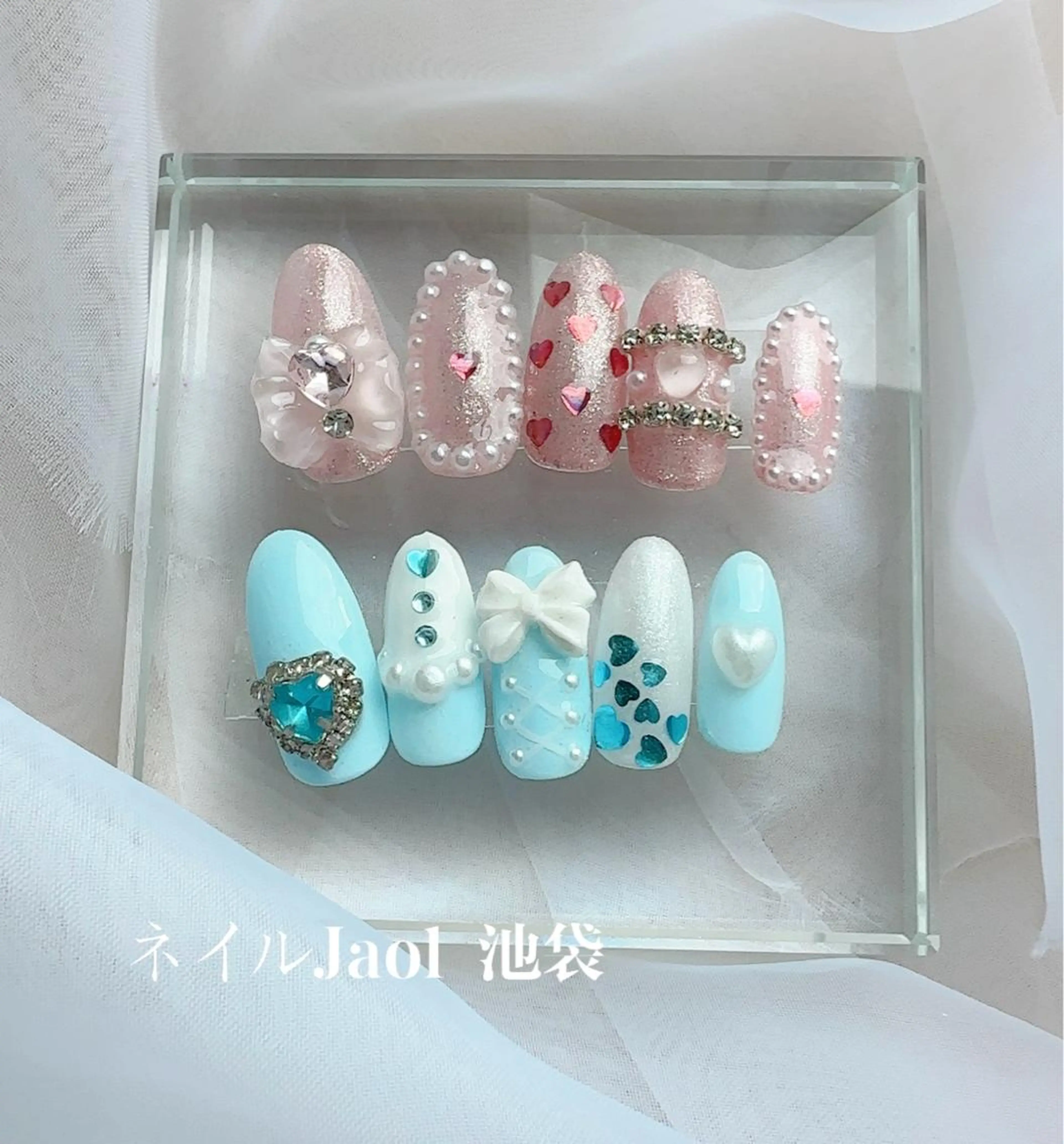 ミディアム ネイルJaol 池袋のネイルデザイン