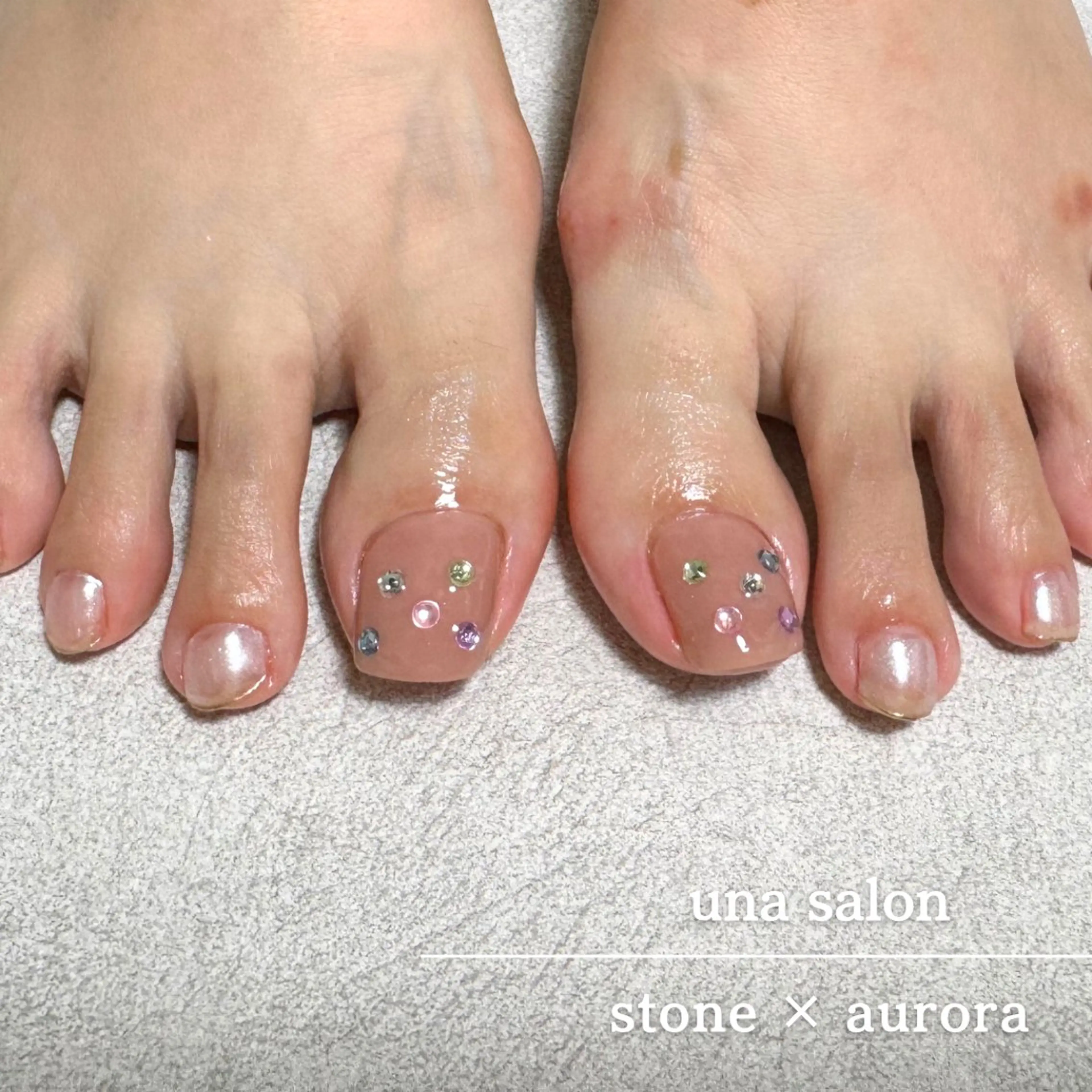 【ご新規様】foot / Free design※オフ、ドライケア込の写真