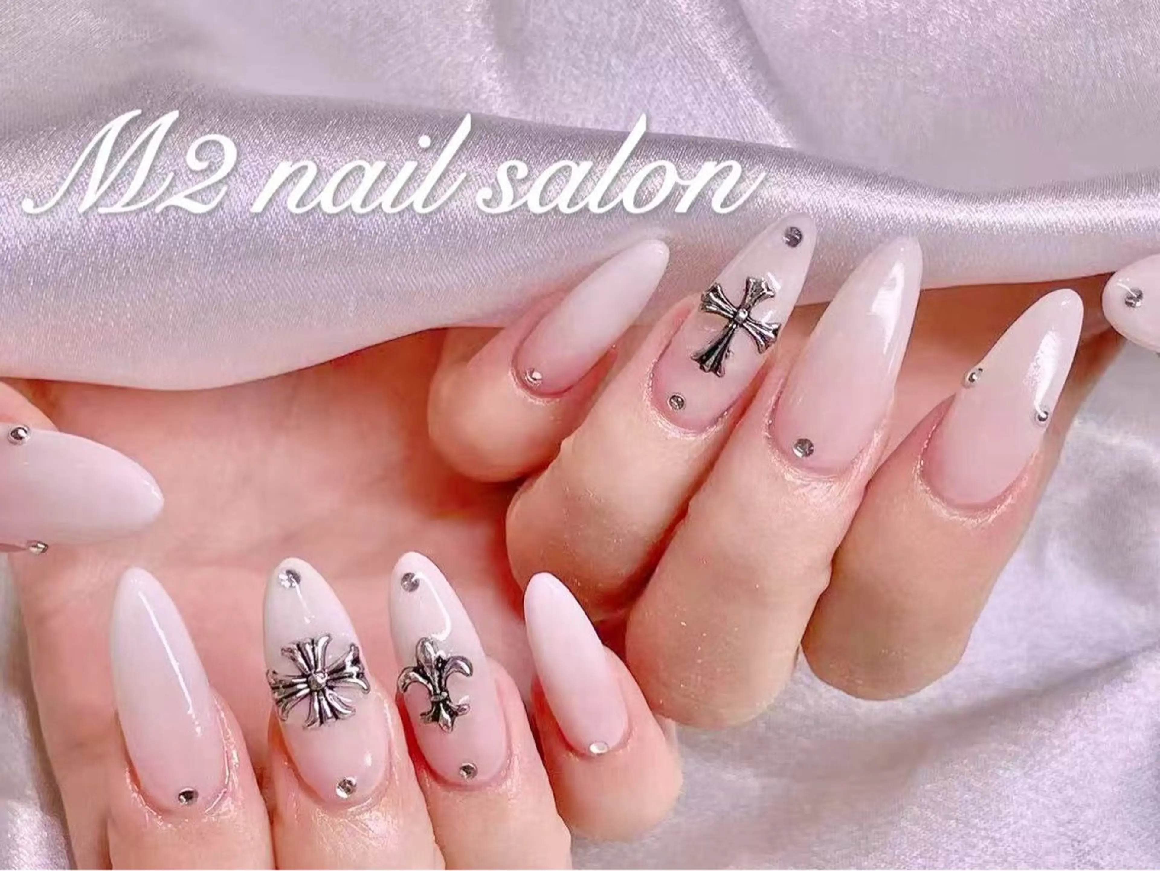 ネイル ハンドネイル 長さだし専門店 M2　rikaのネイルデザイン