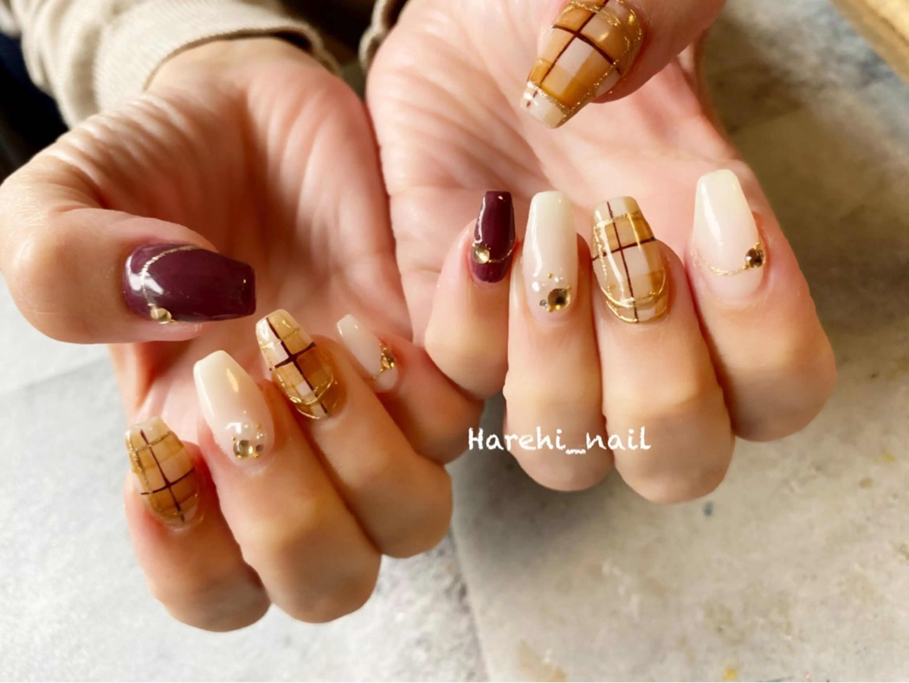 ネイル ハンドネイル Harehi_ nailのネイルデザイン