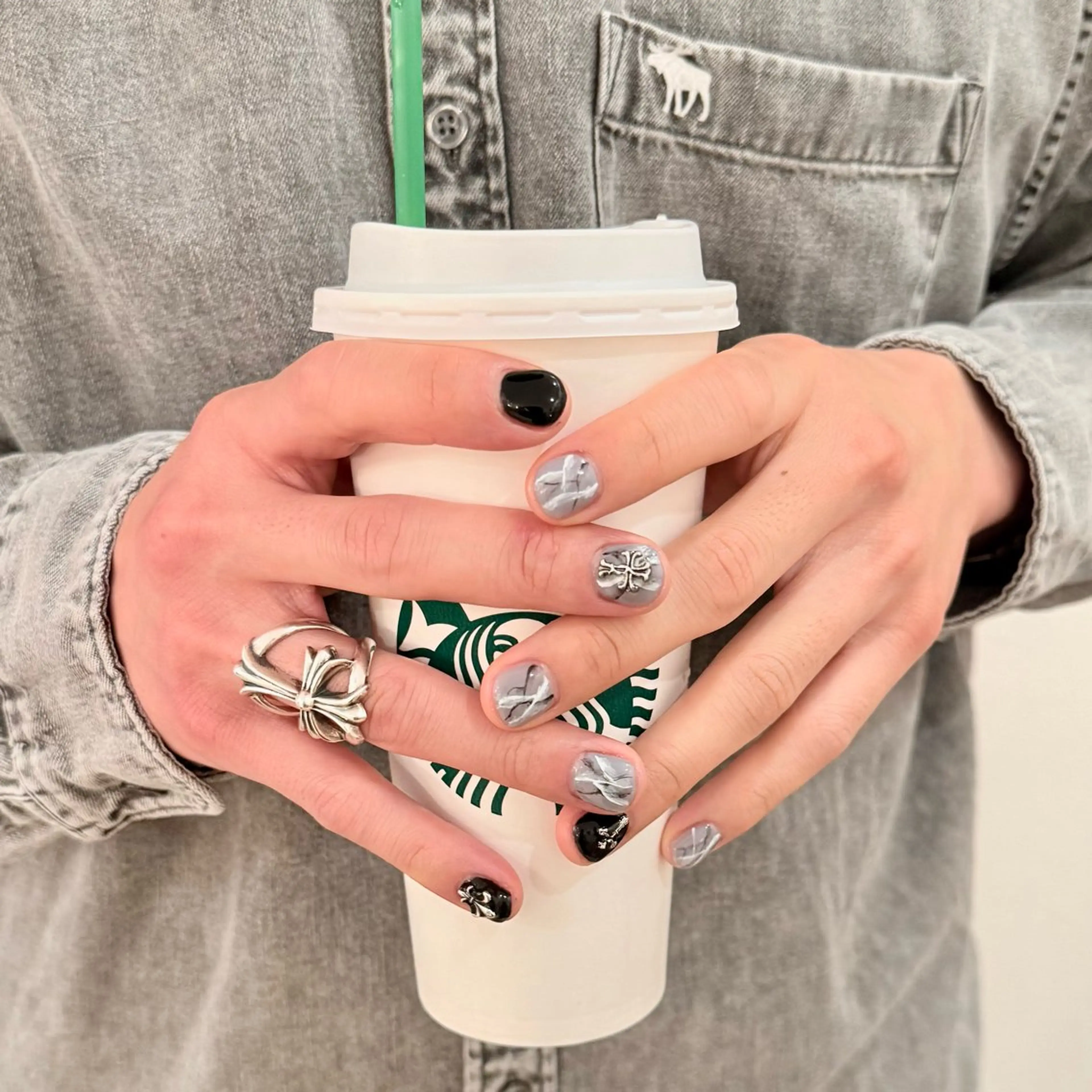 ネイル メンズネイル ゆうな agehaネイルのネイルデザイン