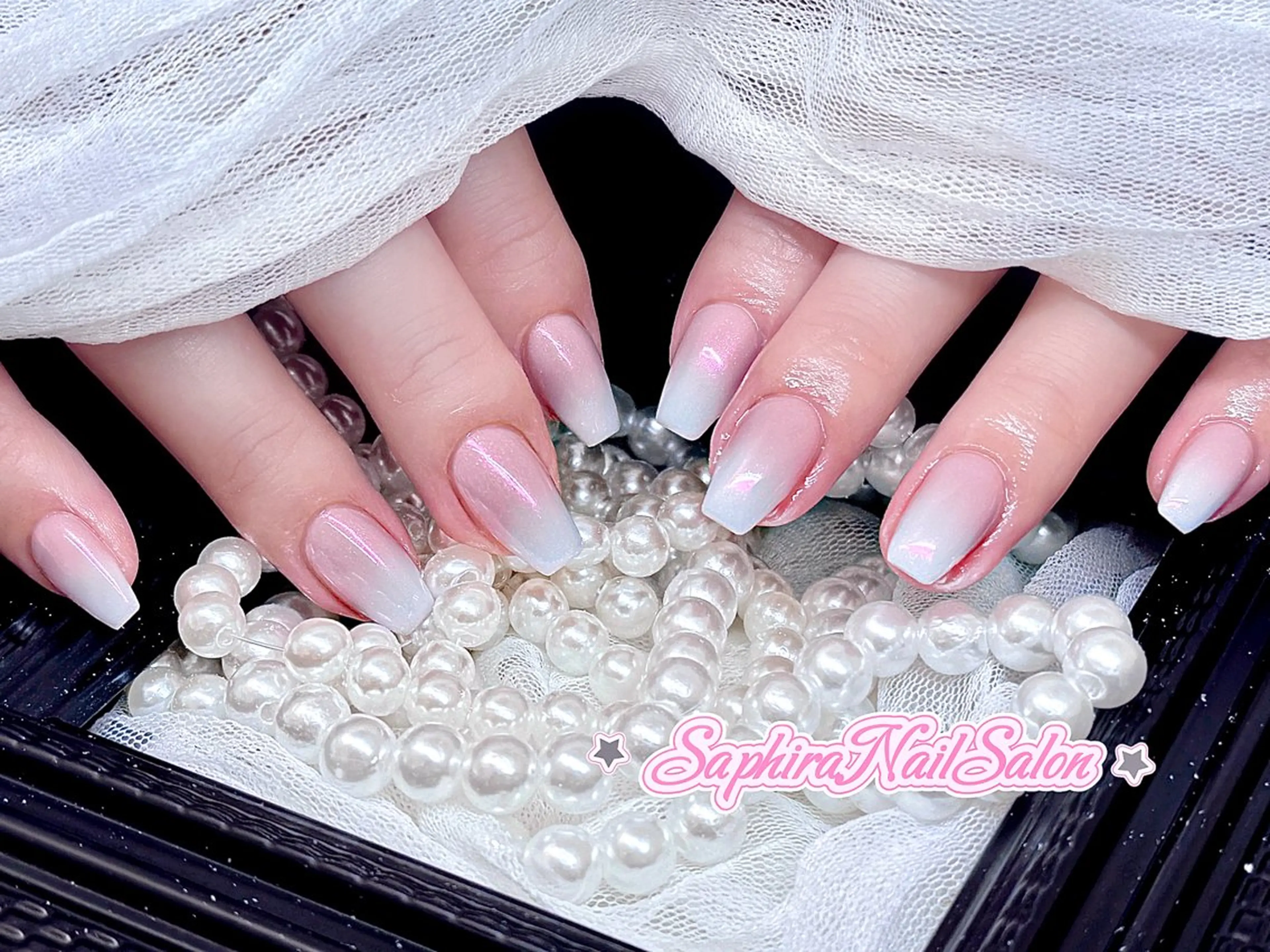 カラー ハンドネイル Saphiraネイル サロン錦糸町のネイルデザイン