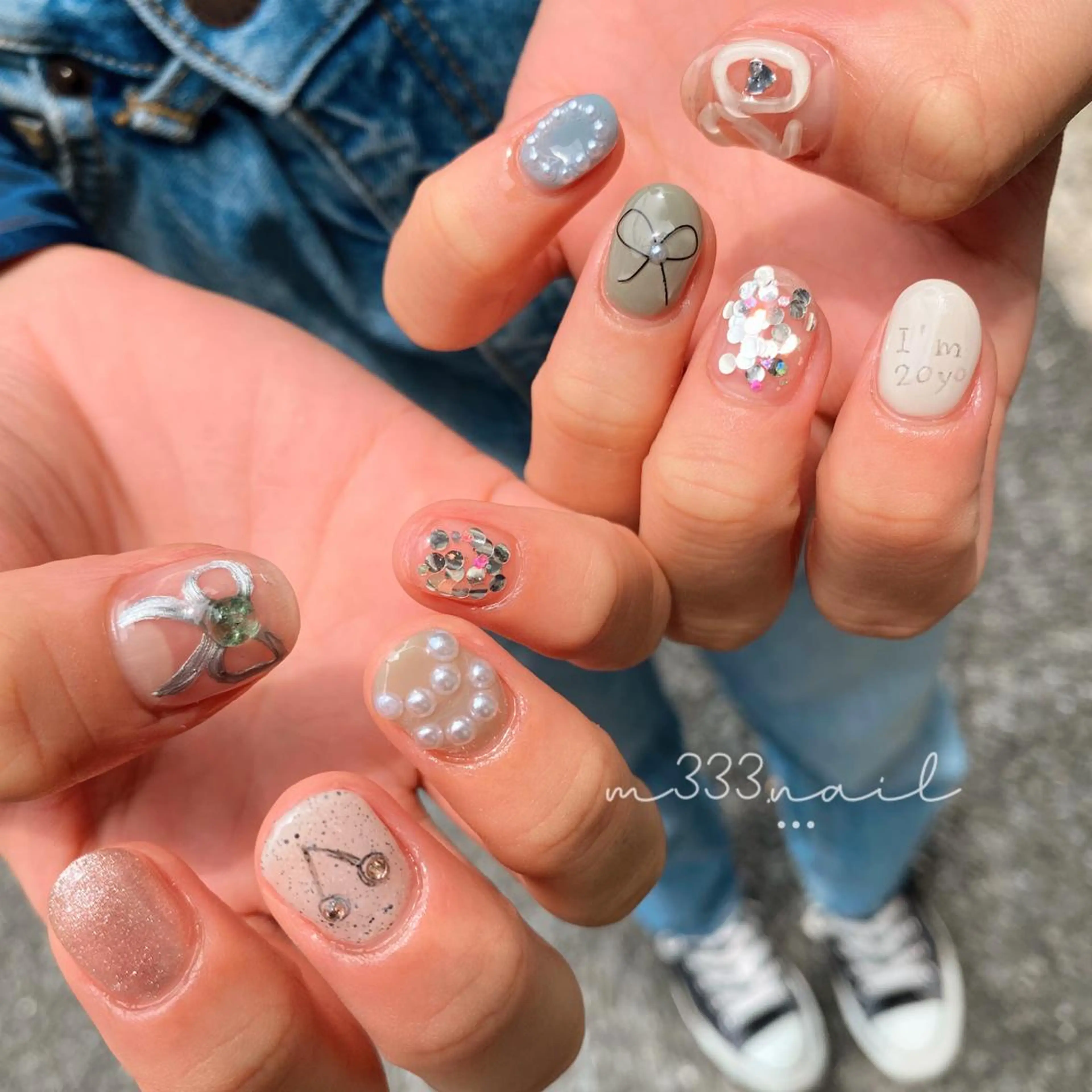 ネイル ハンドネイル hair  MILE.所属・MILE. mukonosouのネイルデザイン