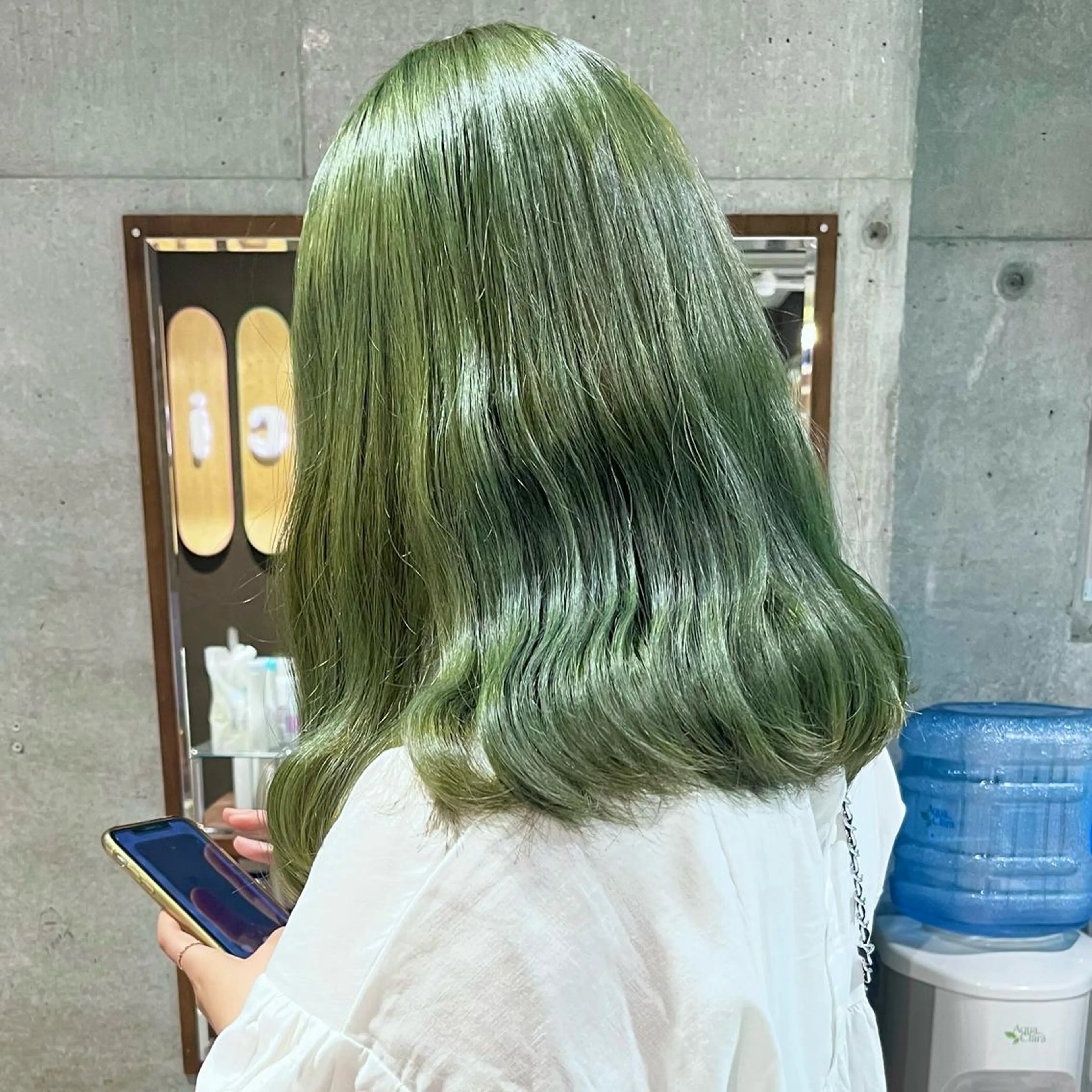 ミディアム カラー ヘアカラー トリートメント ERNEST OSAKA所属・堺 鳳 ママ美容師 yukariのヘアスタイル