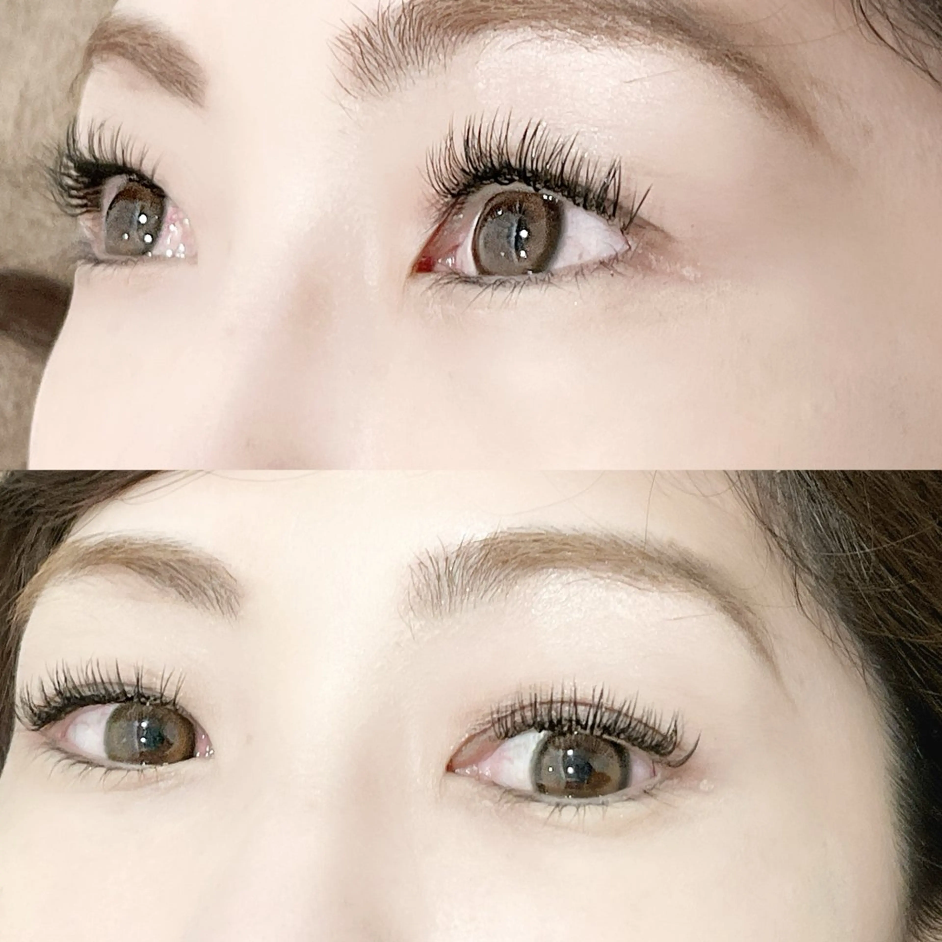 マツエク・マツパ フラットラッシュ Lカール Serina新宿南口 佐藤のマツエク・マツパデザイン