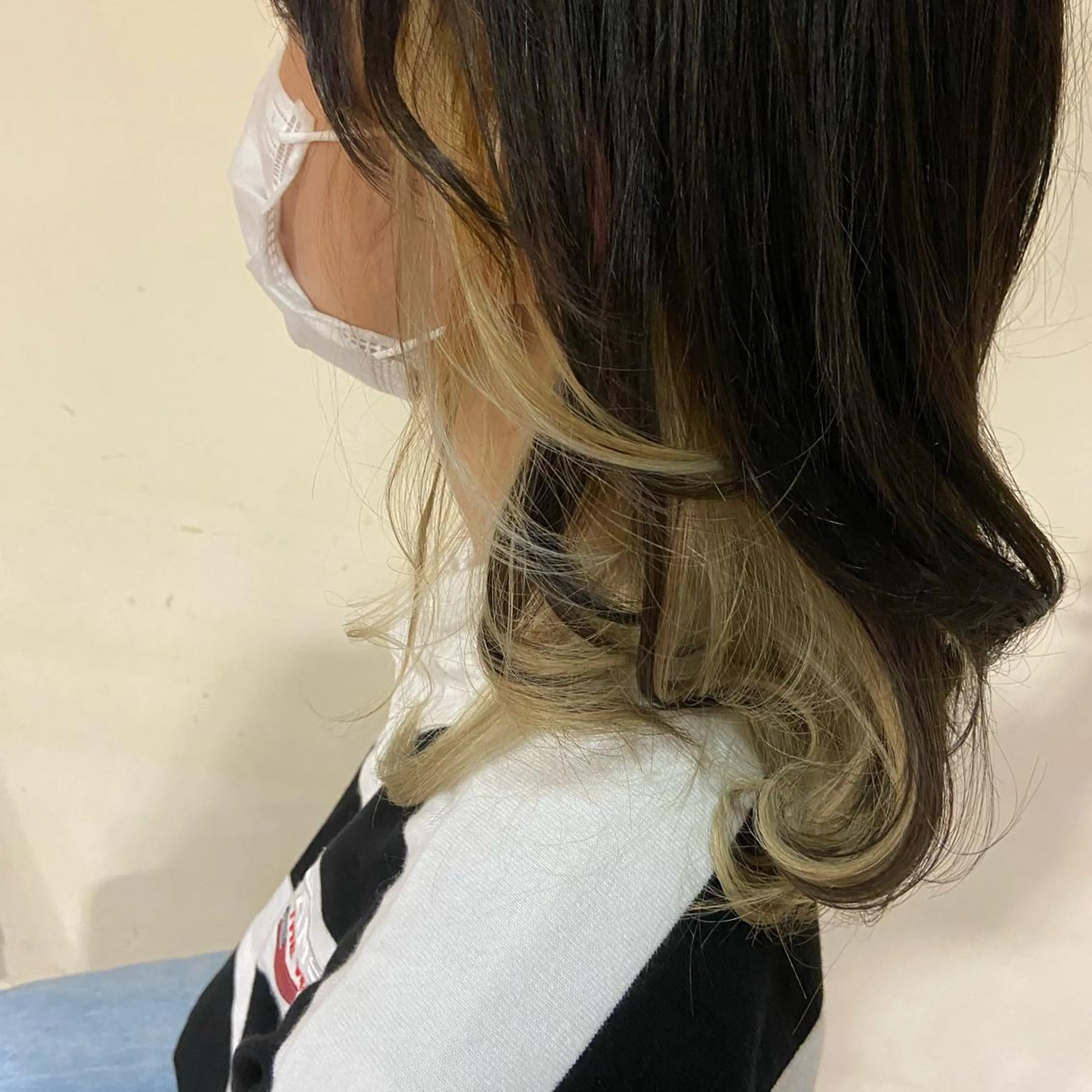 ミディアム カラー AIRFLOW所属・韓国ヘア ユイカのヘアスタイル