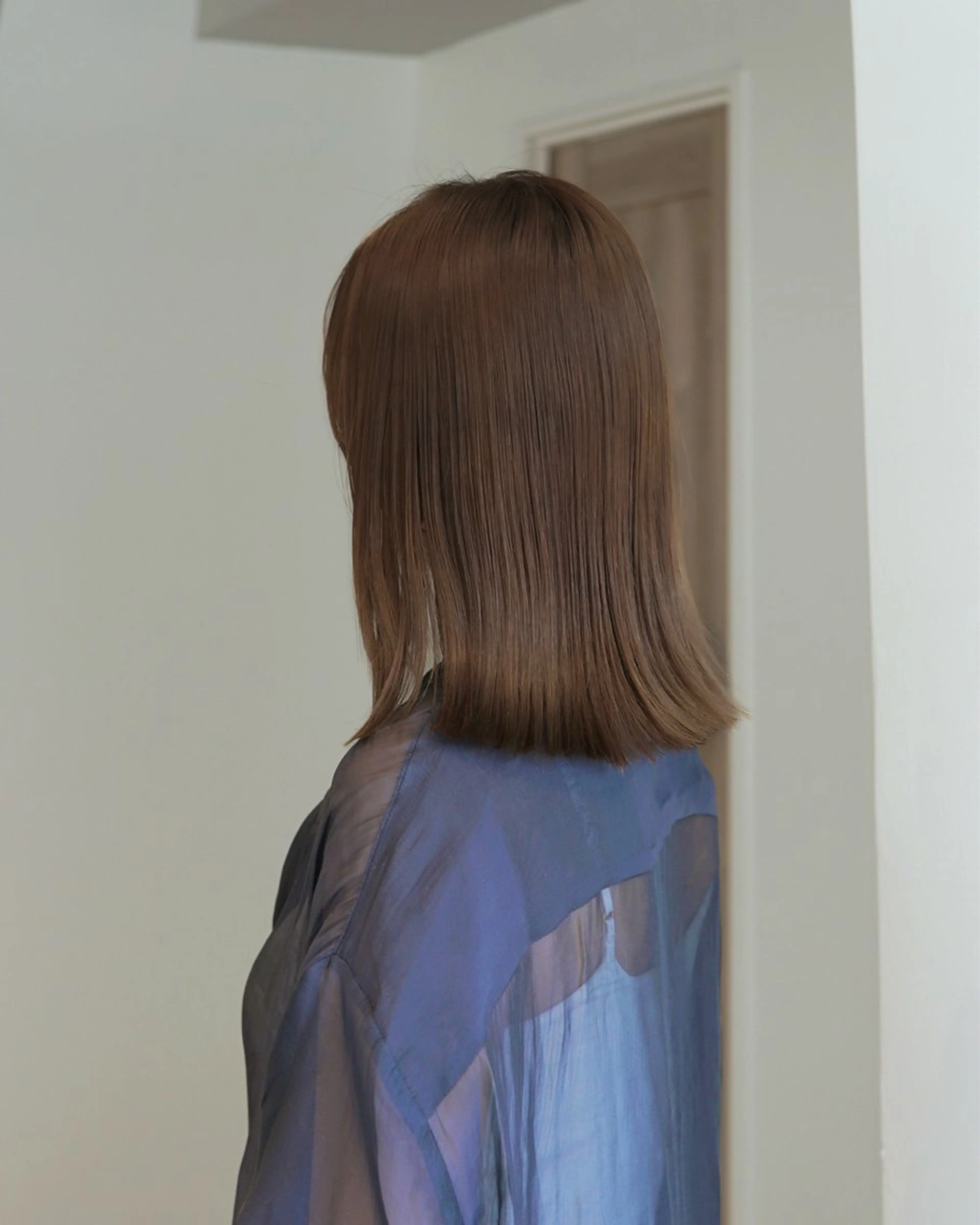 ミディアム カラー ベージュカラー ブラウンカラー ブラウンベージュ トリートメント ヘアカラー トリートメント 🦋髪質改善/艶髪 /カラー/go🦋のヘアスタイル