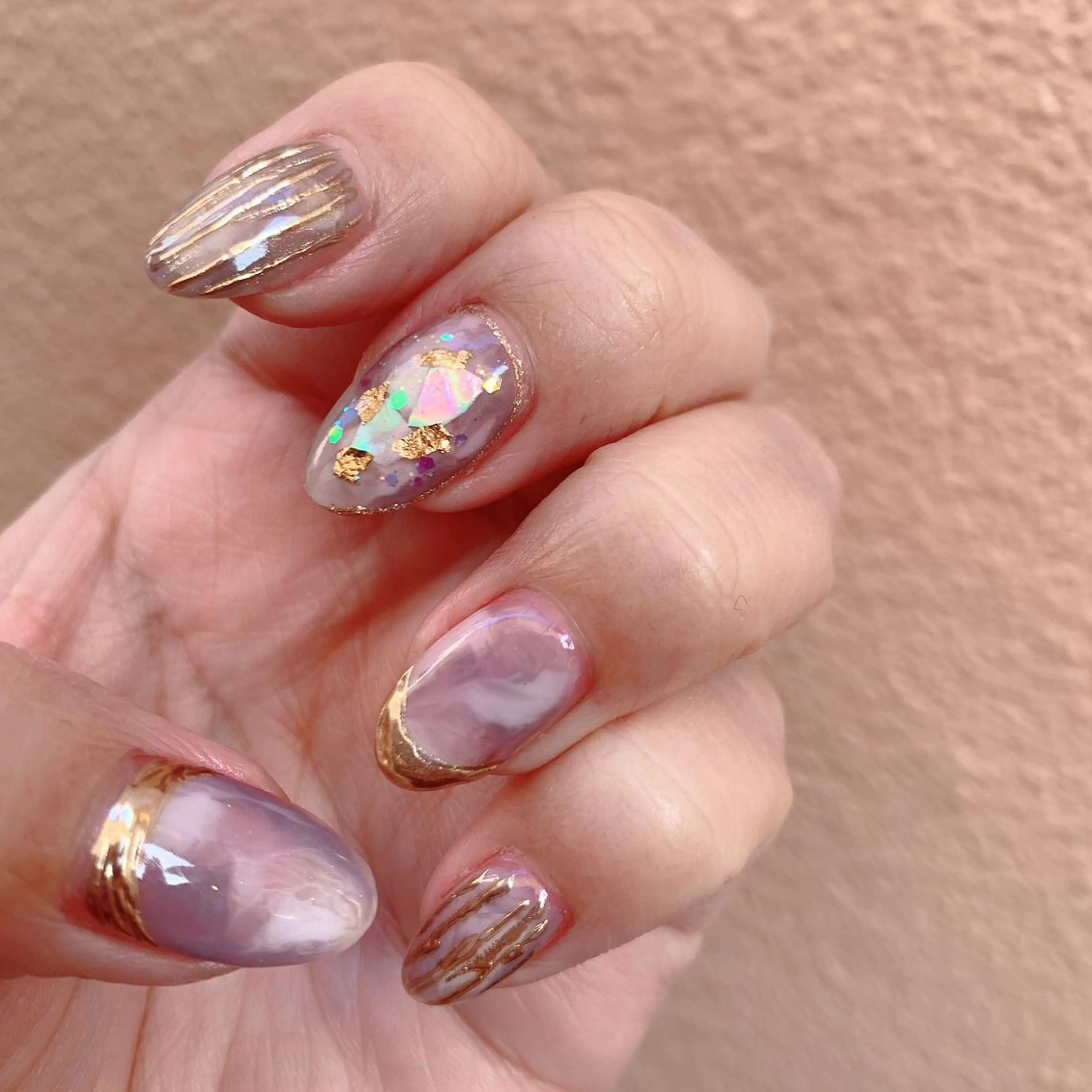 ネイル ニュアンスネイル 高橋 実和子のマツエク・マツパデザイン