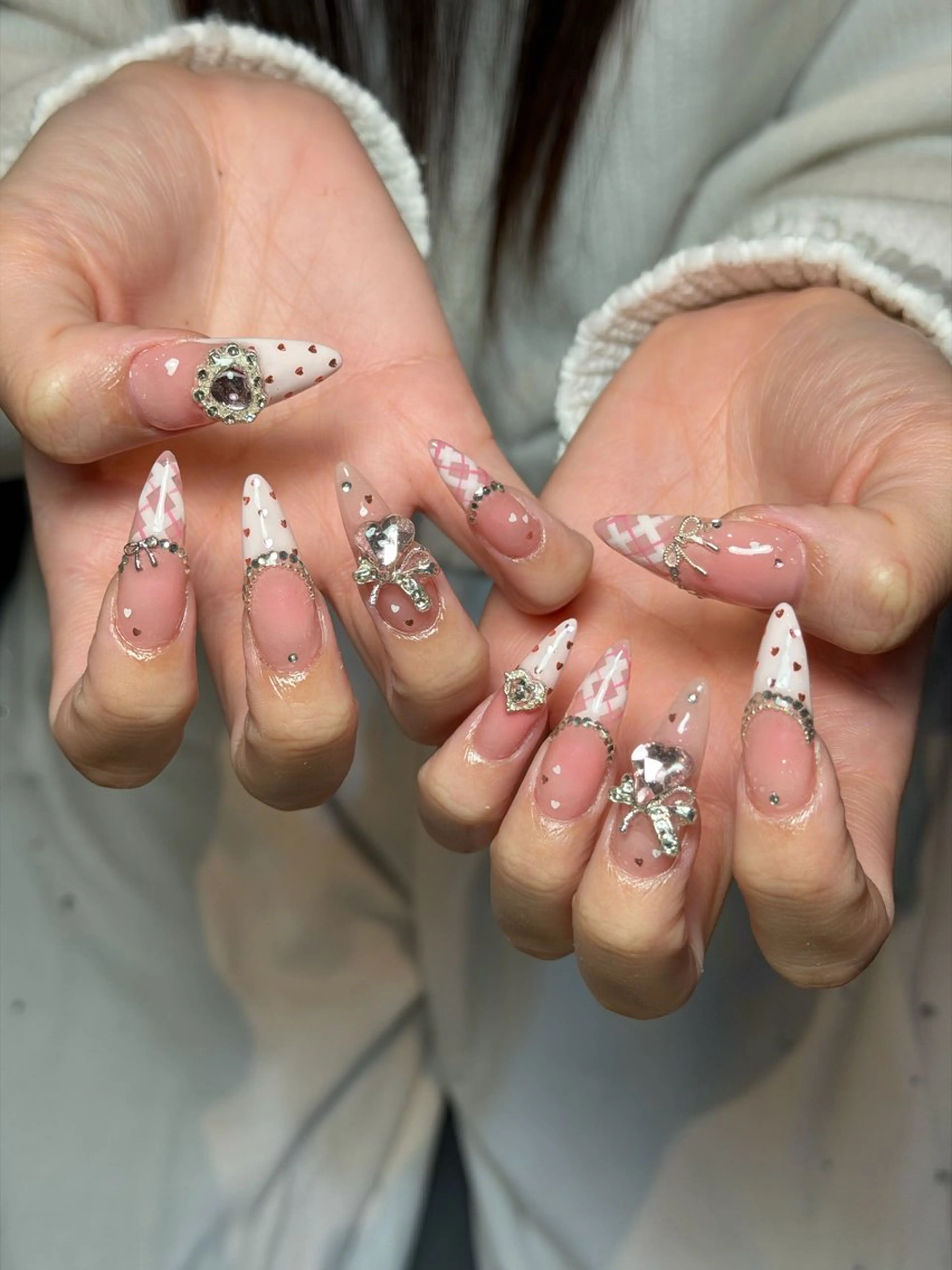 ネイル 韓国ネイル シンプルネイル ワンホンネイル ハンドネイル CoMo Nailのネイルデザイン