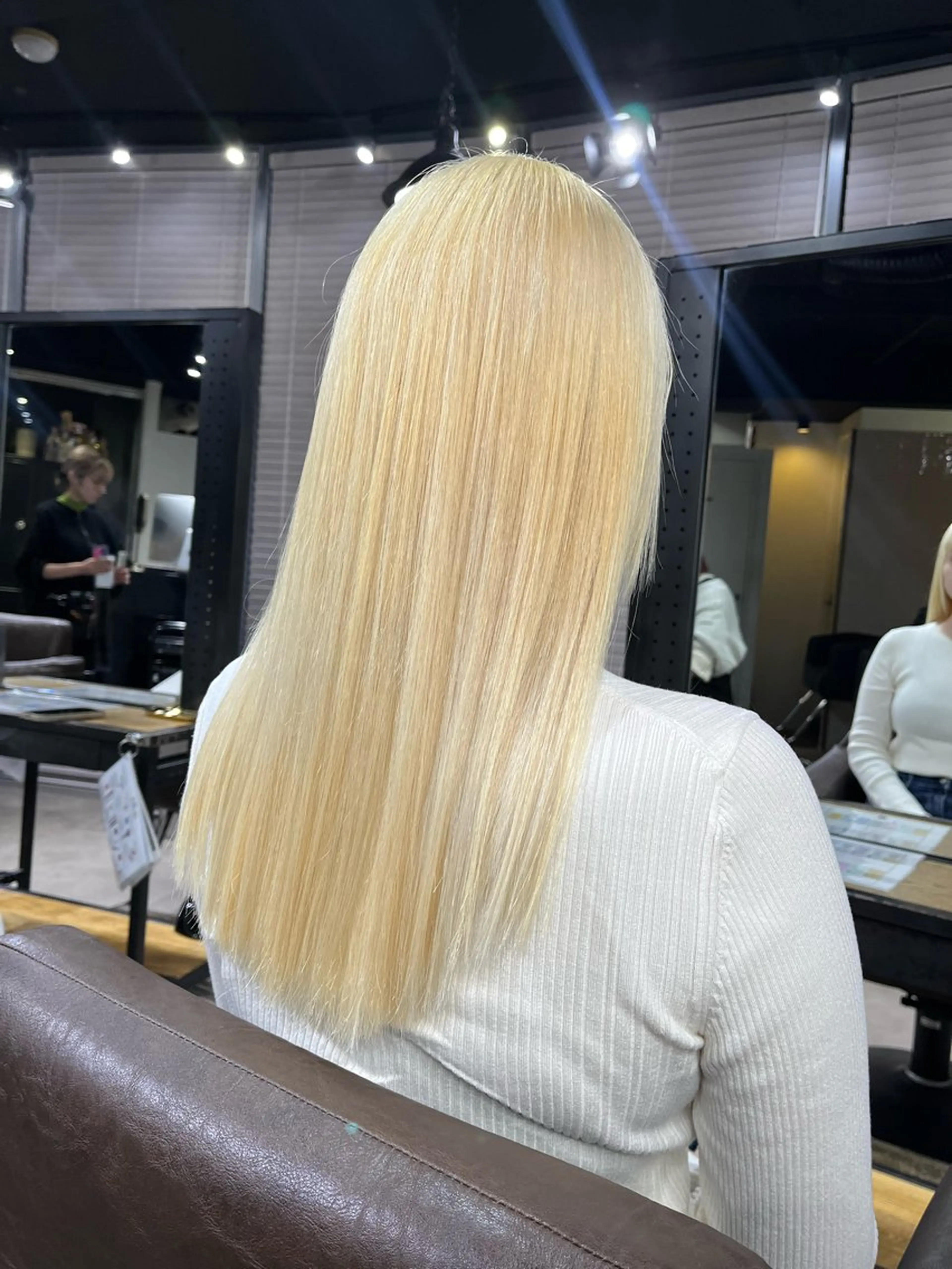 ロング 山影✨バレイヤージュ ハイライト✨メンズ◎のヘアスタイル