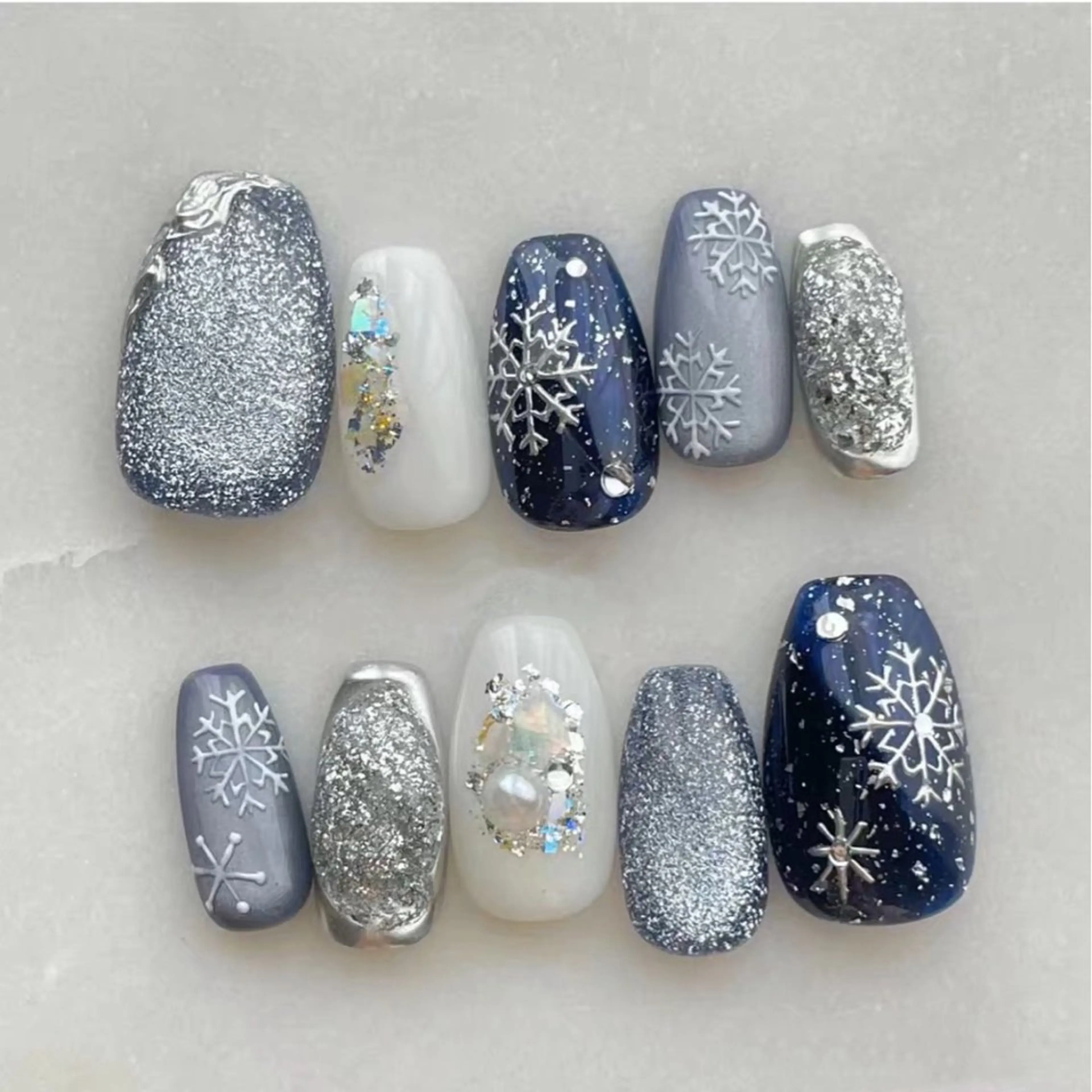 ネイル アートネイル チークネイル 長さ出し フレンチネイル ジェルネイル YK Beauty Salonのマツエク・マツパデザイン