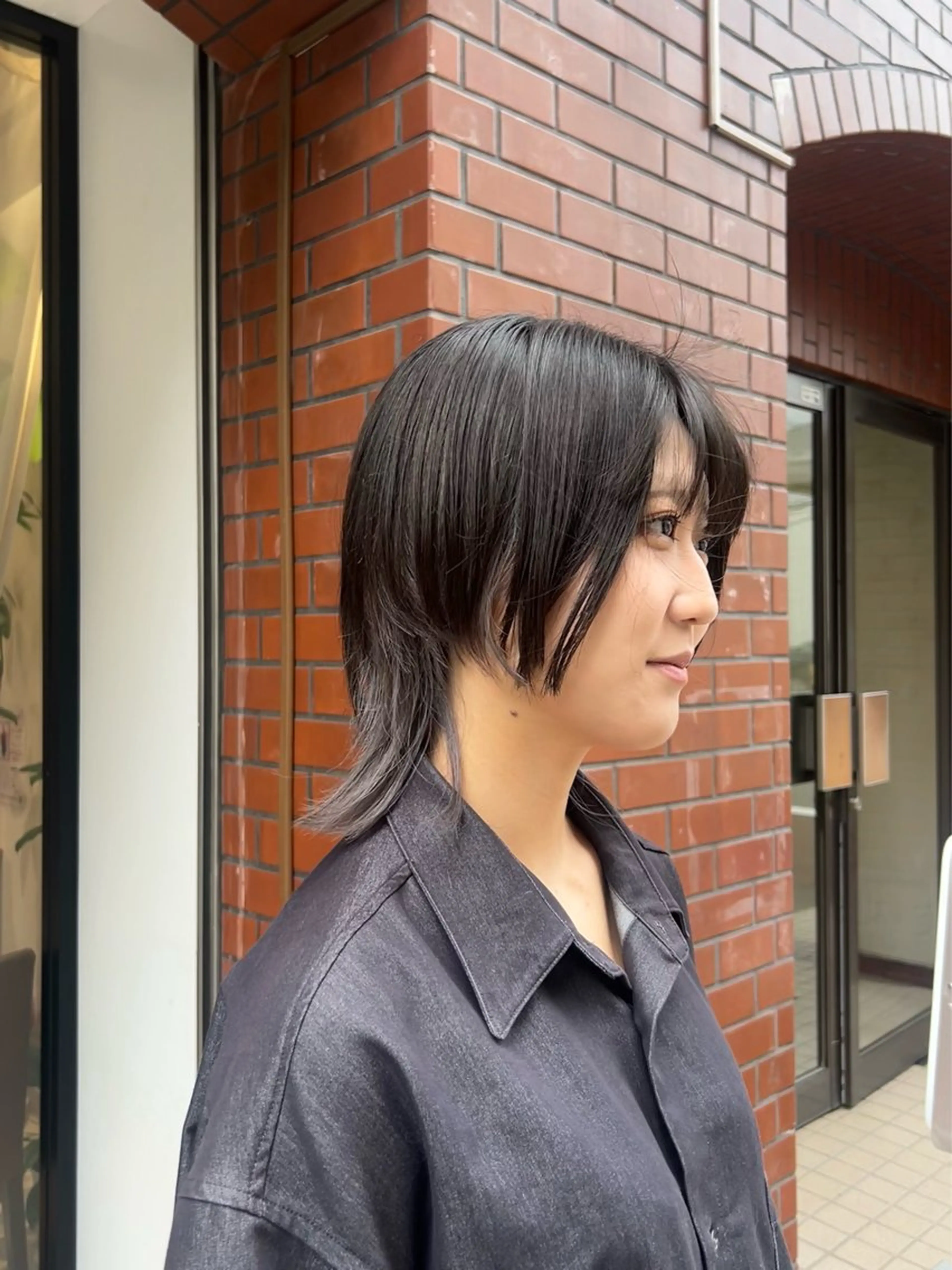 ミディアム カラー カット ヘアカラー 保坂 駿太郎のヘアスタイル