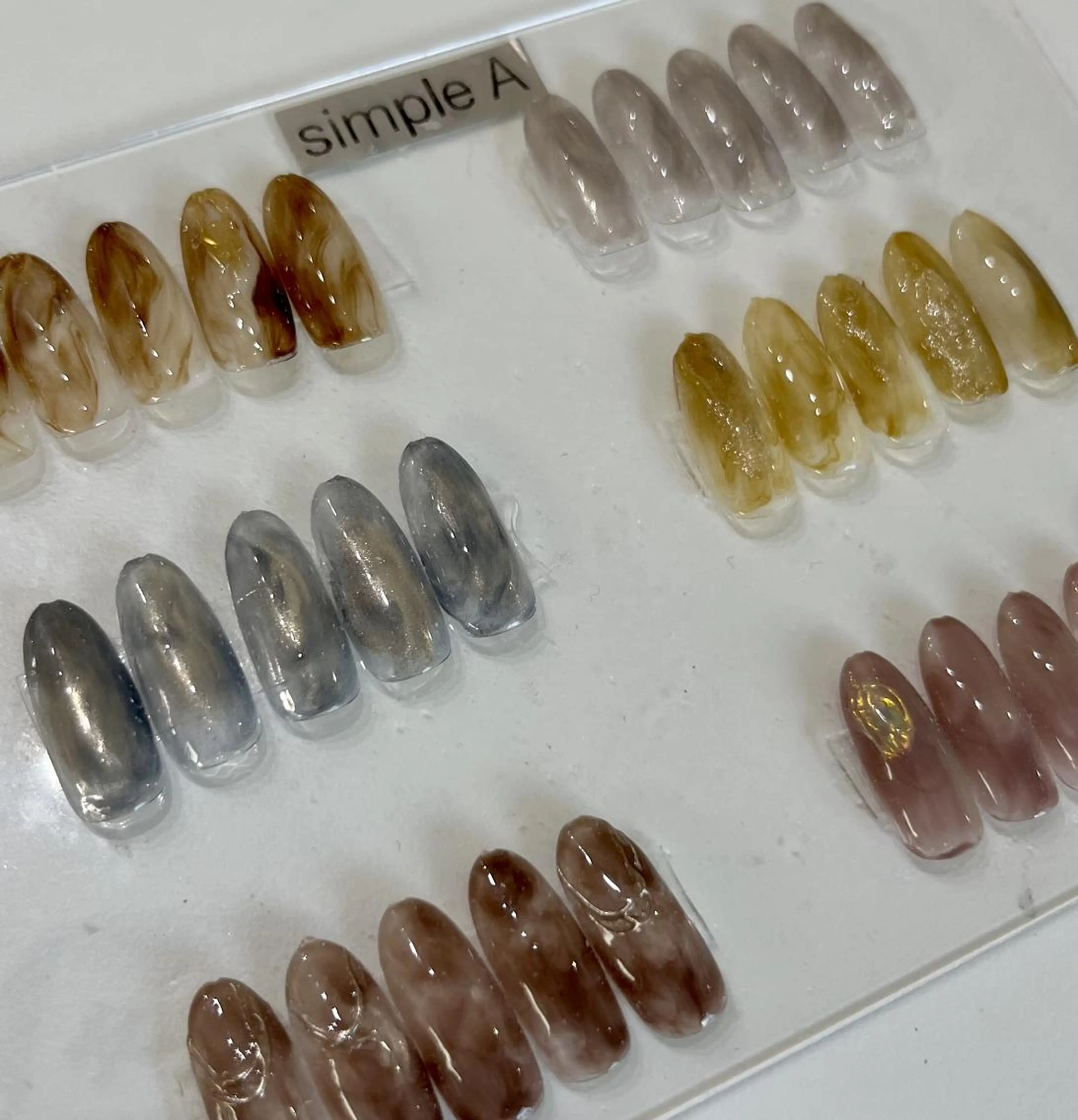 ネイル Ray. /綺麗目ニュアンスのネイルデザイン