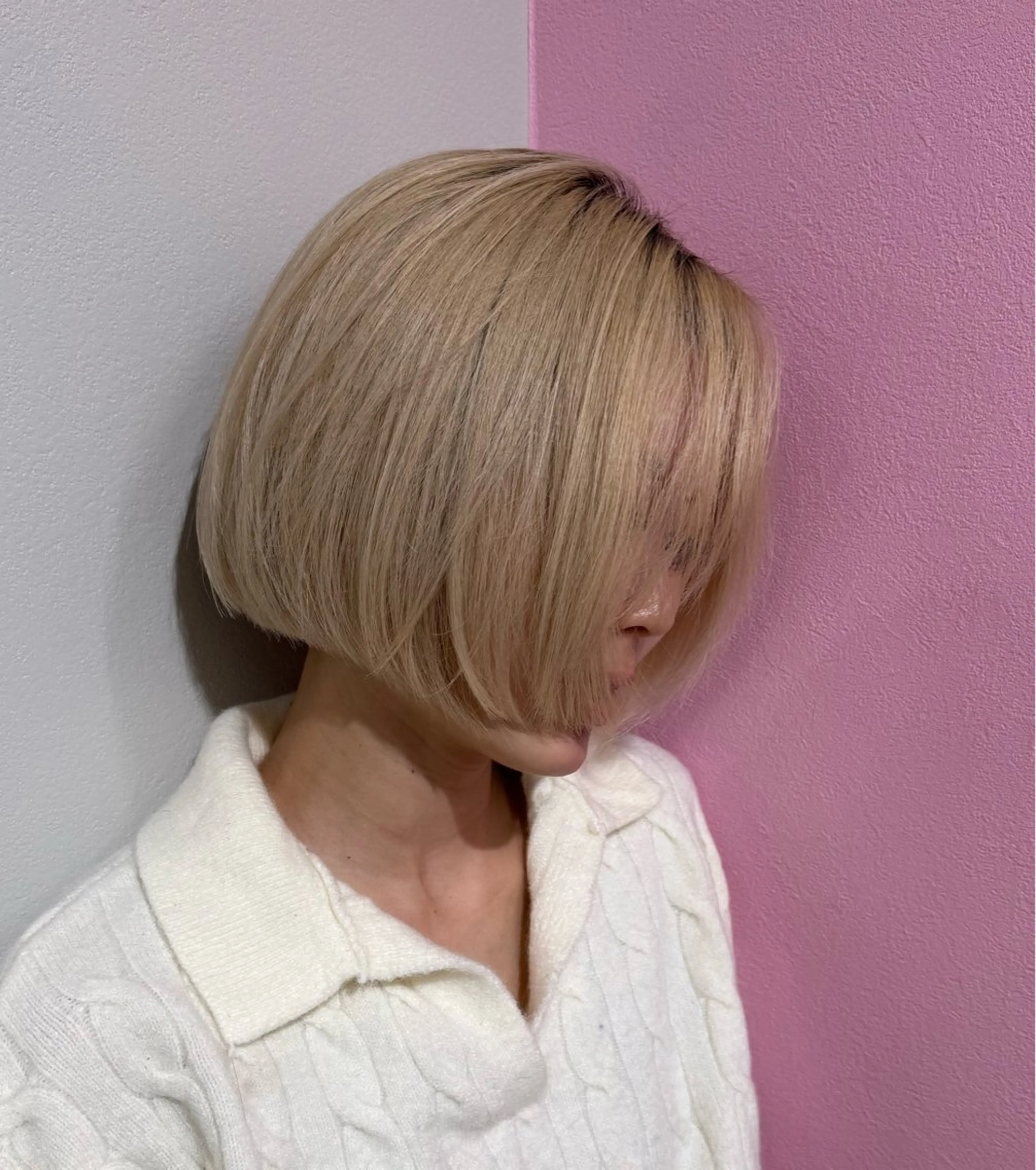 ショート ヘアカラー Ryuya RLINOのヘアスタイル