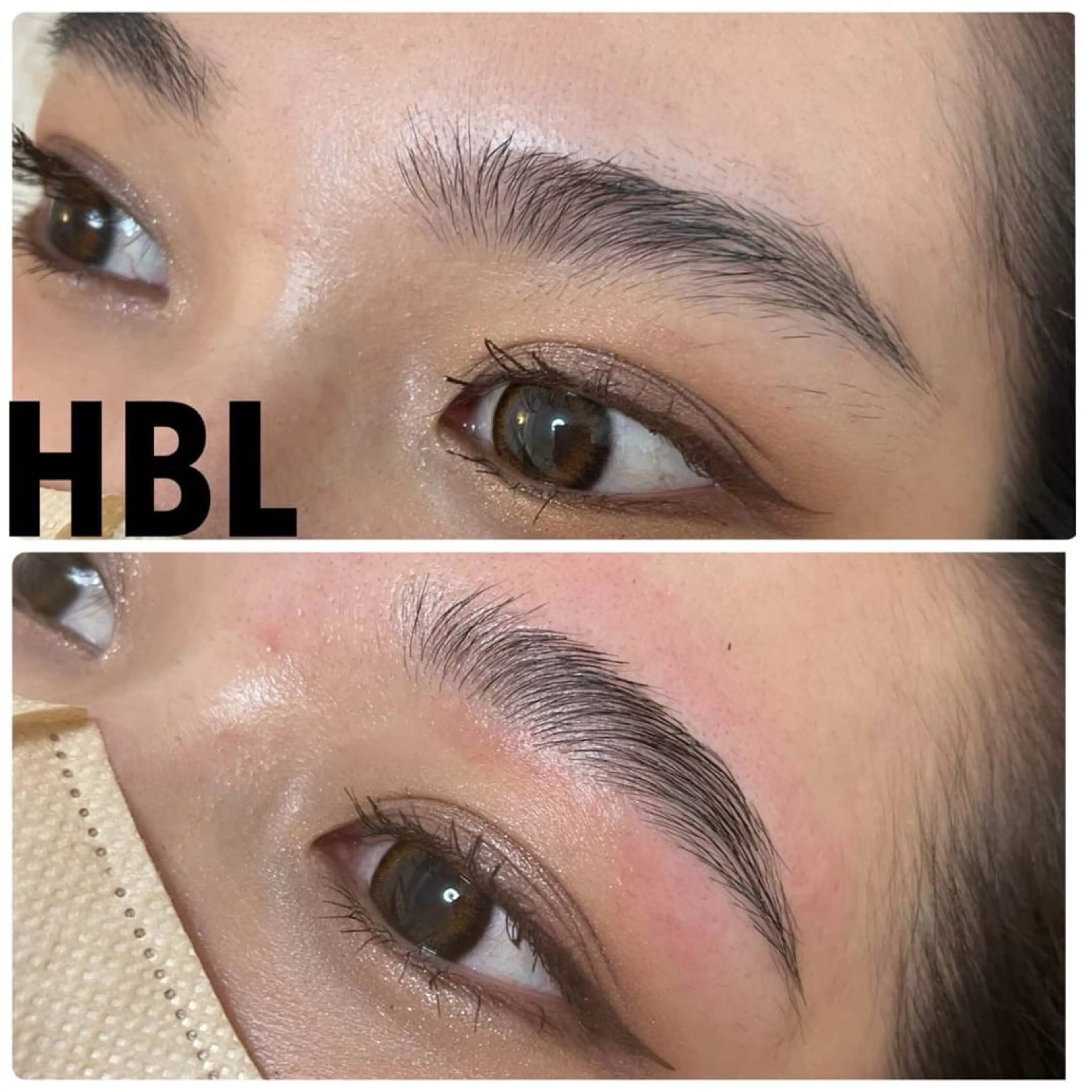 ハリウッドブロウリフトの写真