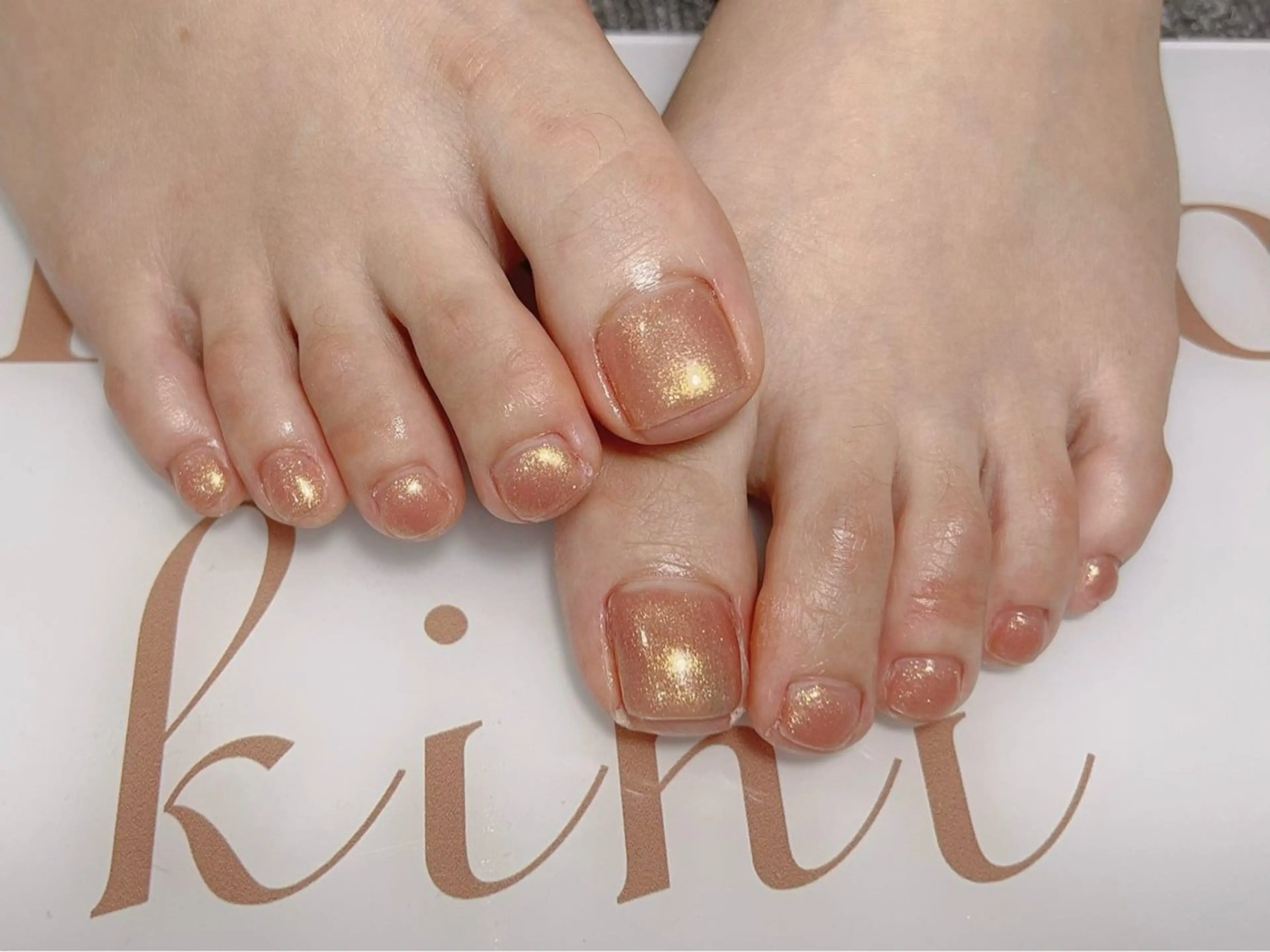 ネイル アートネイル フレンチネイル ジェルネイル グラデーション 韓国ネイル フットネイル さくら💮💮 【オフ無料】のネイルデザイン