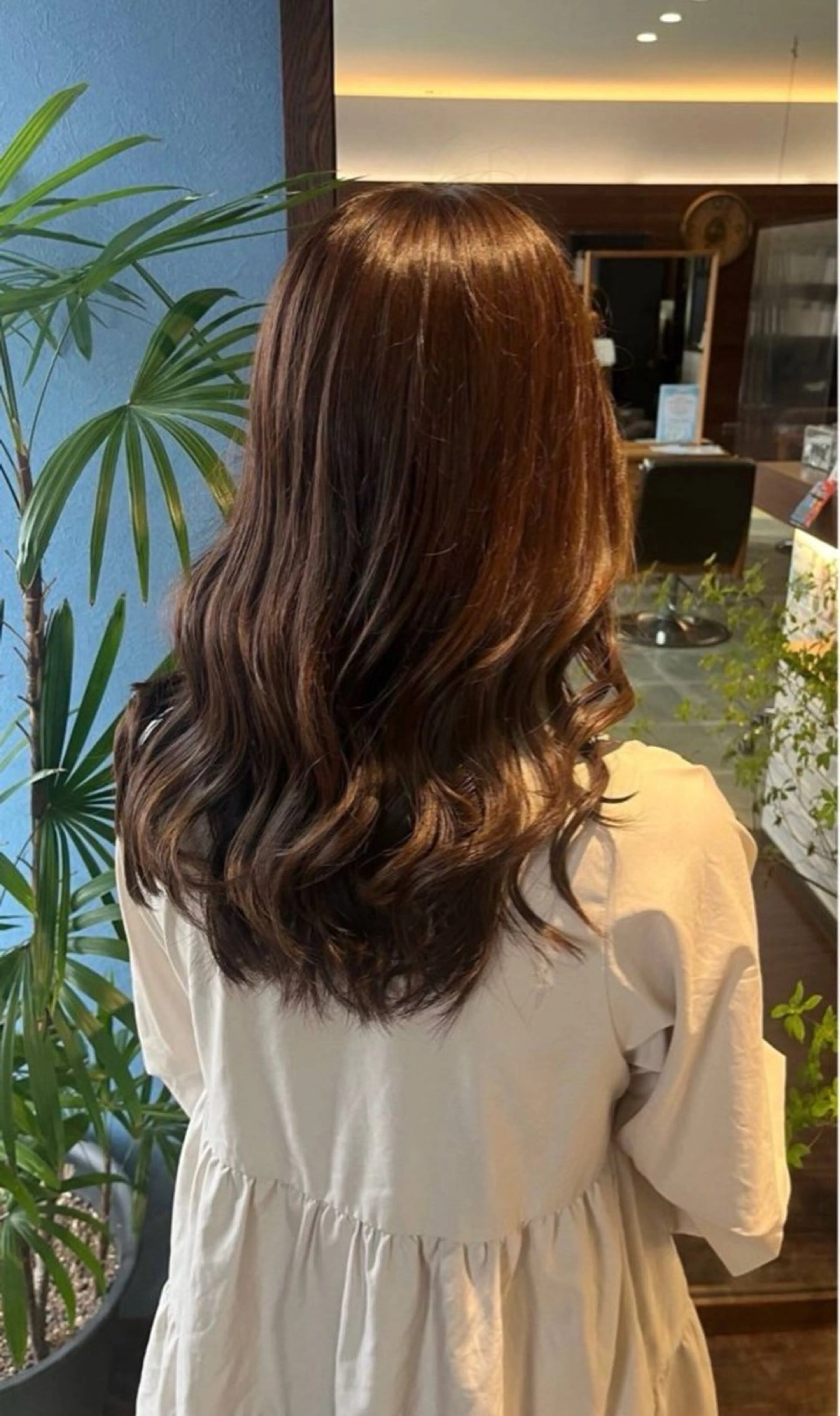 セミロング カラー 🌼kubu🍀 Minami🌼のヘアスタイル