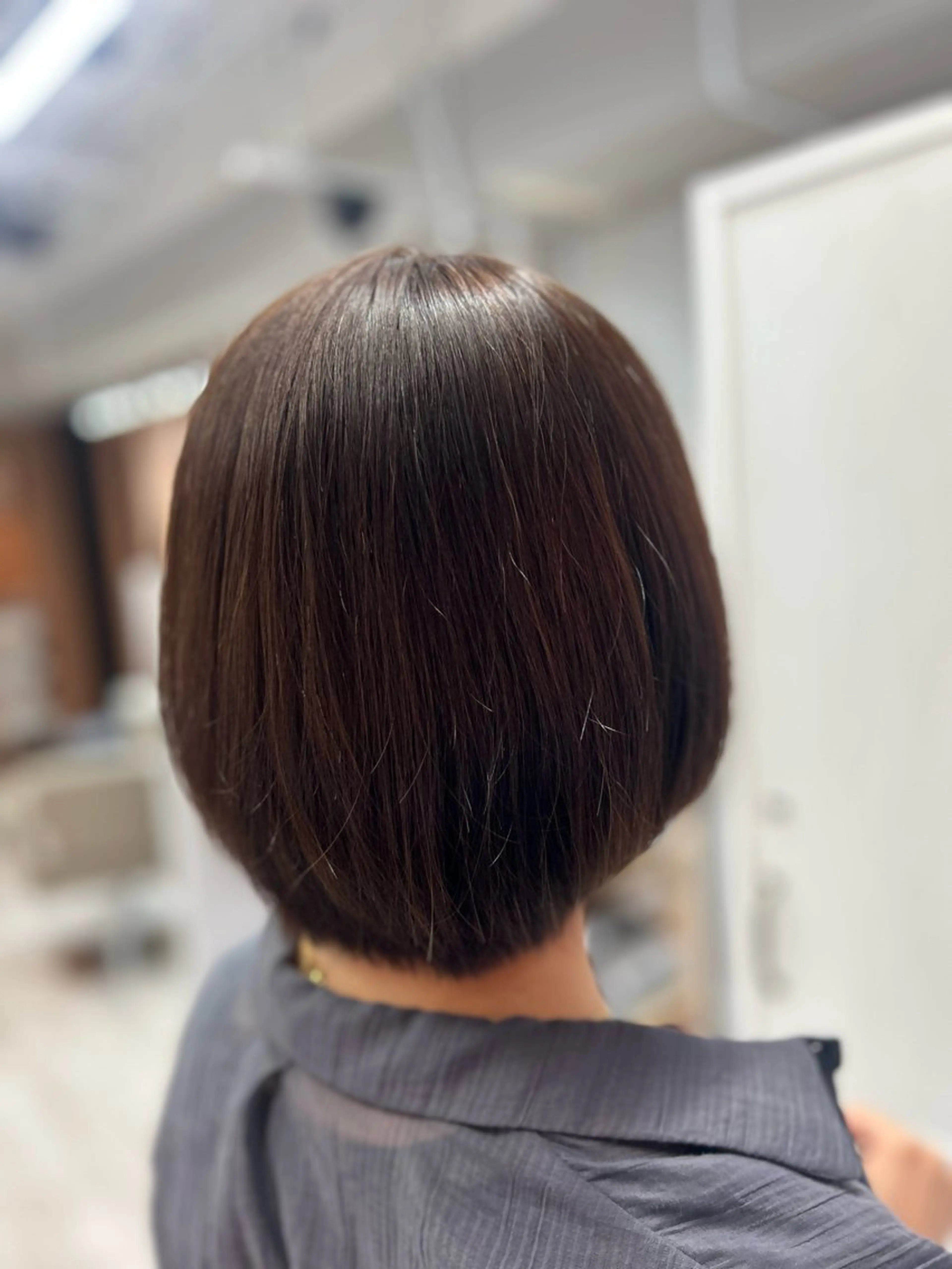 ショート ボブ カット 池田 太一のヘアスタイル