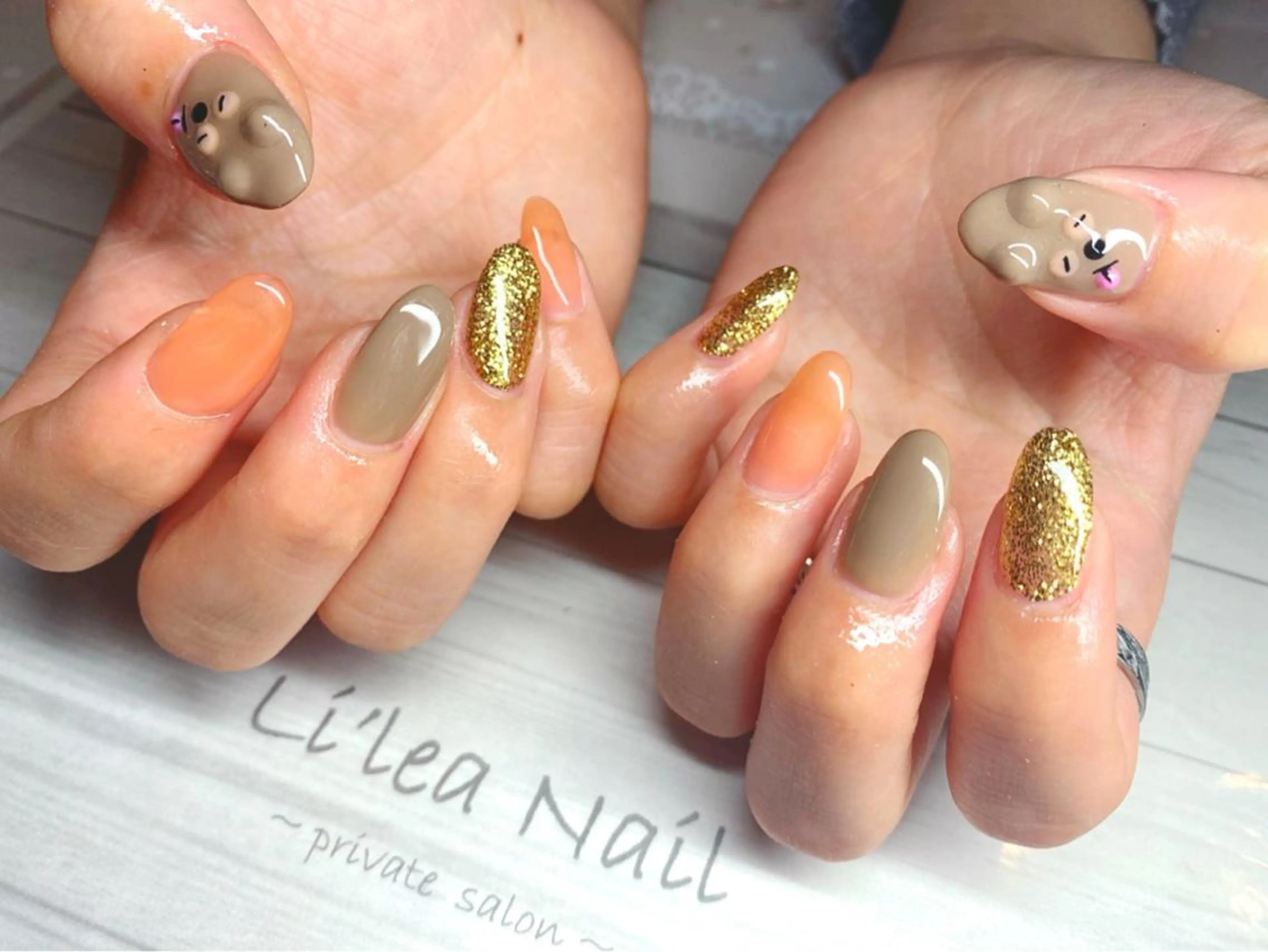 ネイル Li'leaNail AINAのネイルデザイン