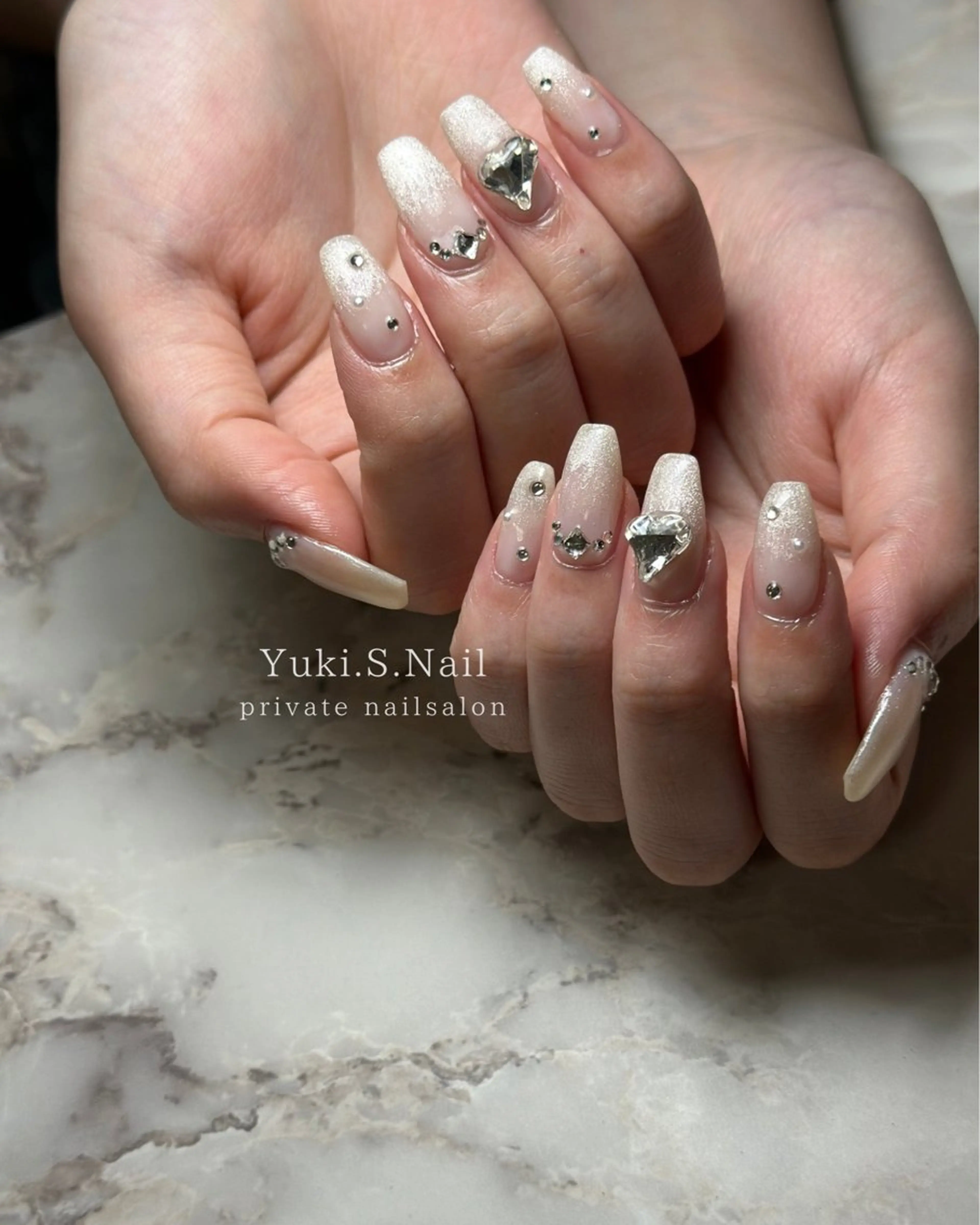 ロング Yuki S.Nailのネイルデザイン