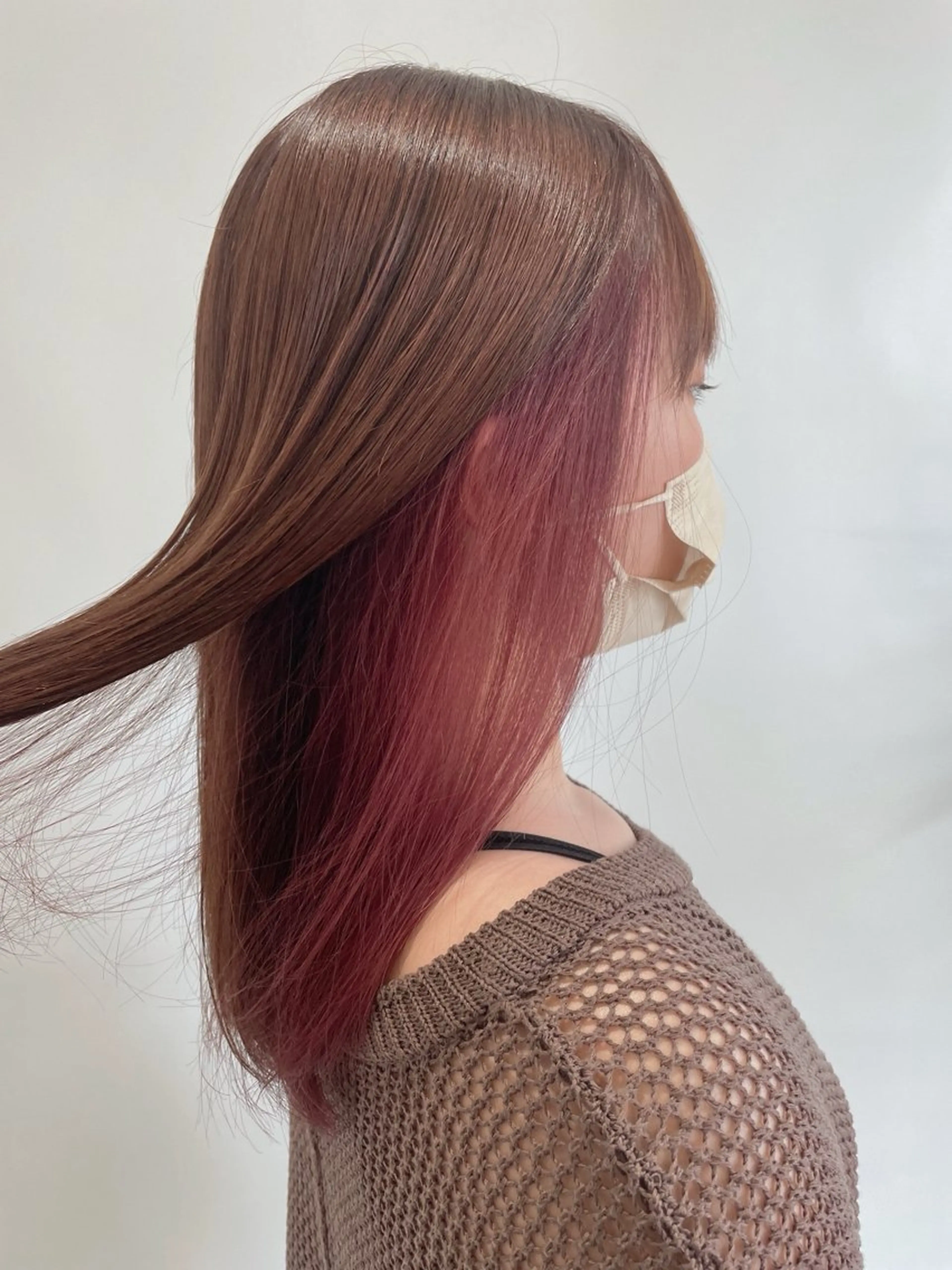 セミロング un knownのヘアスタイル