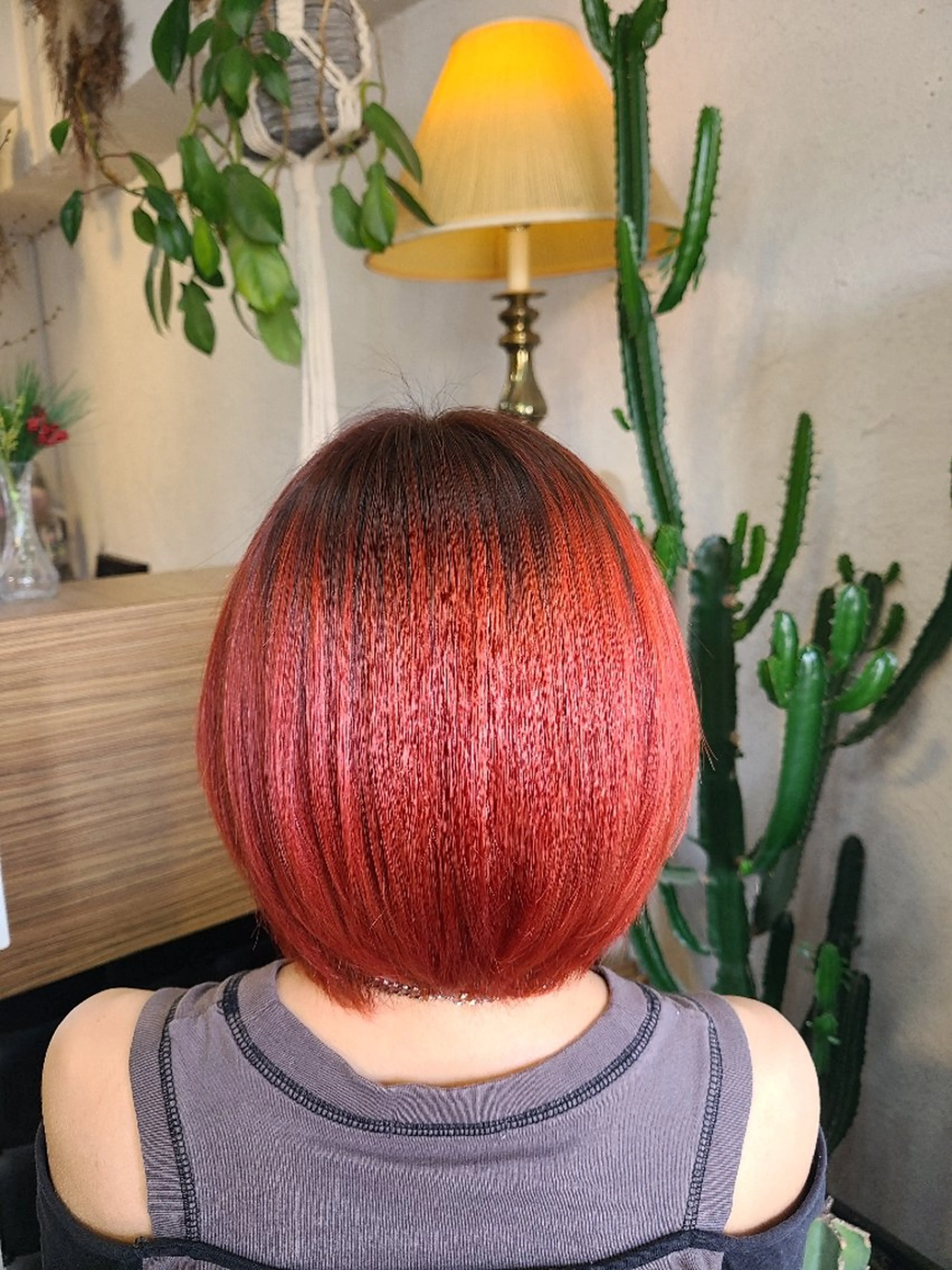 ミディアム カラー ヘアカラー Colores Ryuのヘアスタイル